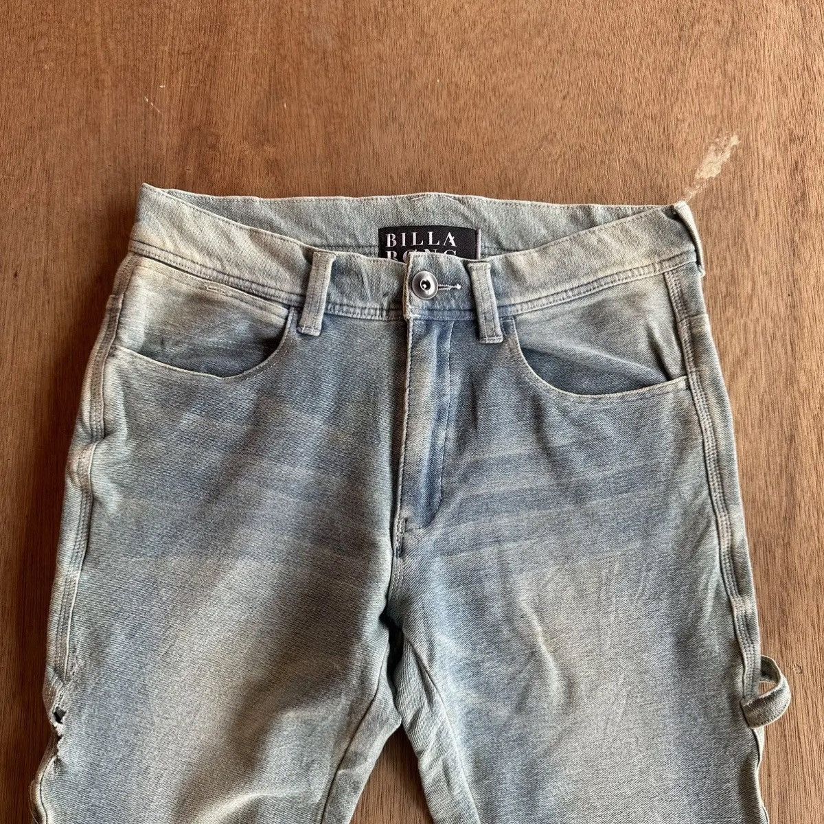 Billabong STEALS🔥VTG BILLABONG WORKWEAR STRETCHABLE DISTRESSED PANTS Size US 30 / EU 46 - 2 Thumbnail
