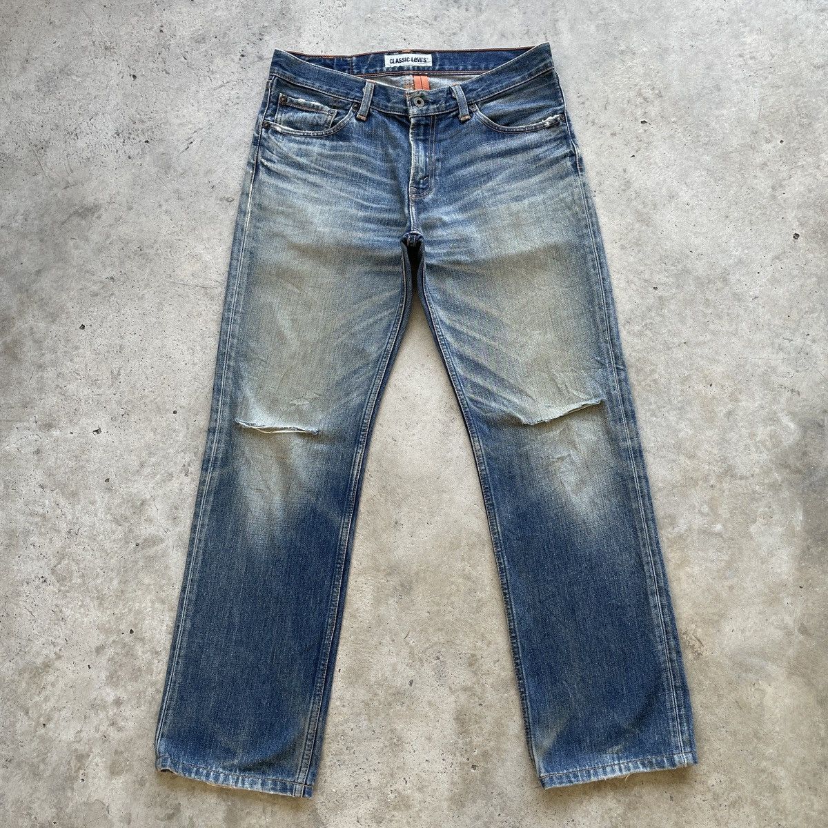 Levi's Vintage Levi’s 502 RUSTY Faded Distressed Jeans Denim Pants Size US 32 / EU 48 - 1 Thumbnail