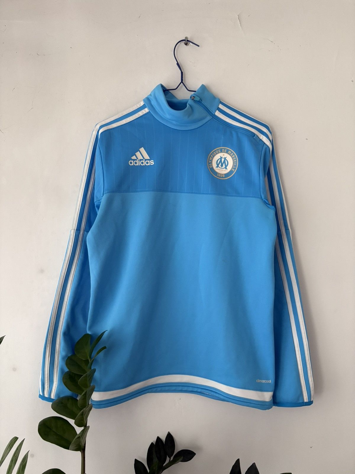 Adidas Adidas Marseille Vintage Long Sleeve Size US S / EU 44-46 / 1 - 1 Thumbnail