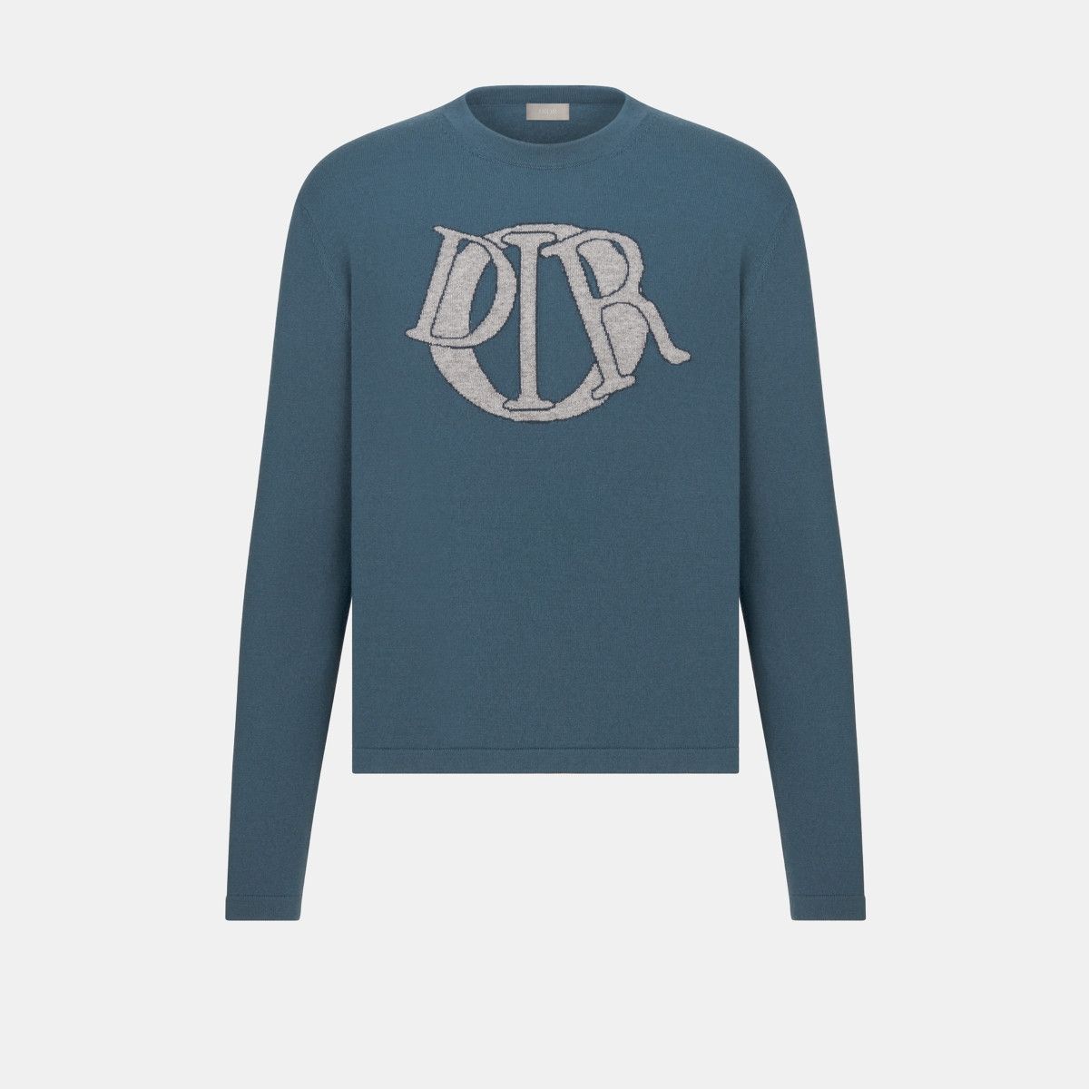 Dior o1bcso1str0326 Charm Sweater in Blue Size US L / EU 52-54 / 3 - 1 Thumbnail
