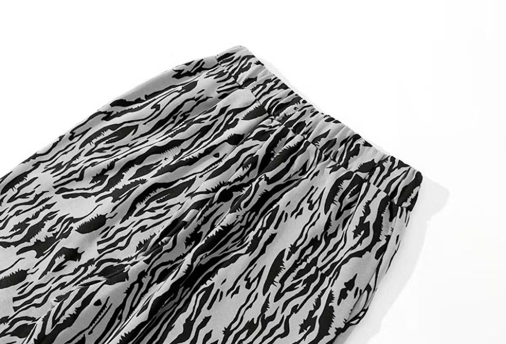 Vintage zebra pattern pants Grailed