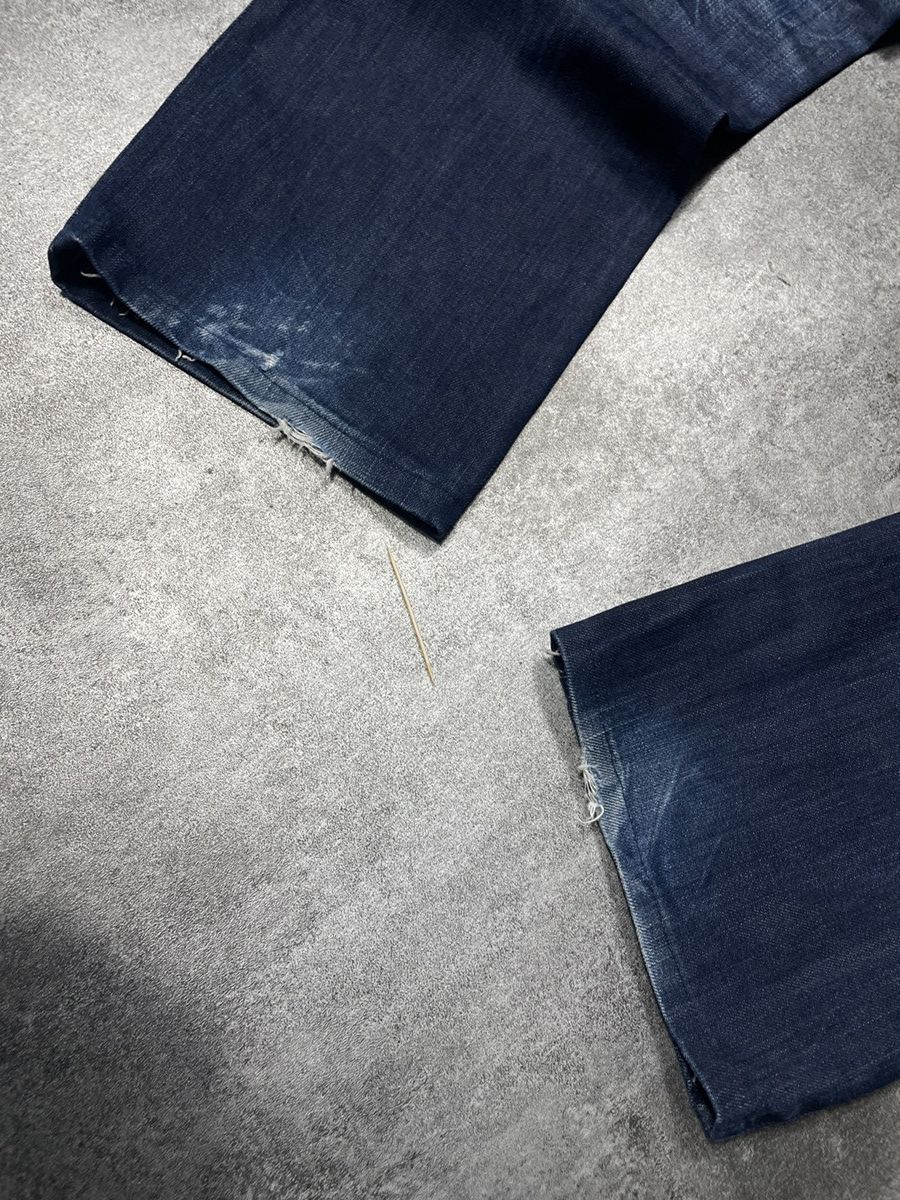 Vintage 🔥RARE🔥 Vintage Y2K Wide Pants Denim Baggy Rare Hype Size US 37 - 12 Thumbnail
