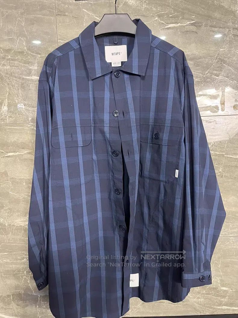 Wtaps Wtaps Blue checkered shirt Size US M / EU 48-50 / 2 - 1 Thumbnail