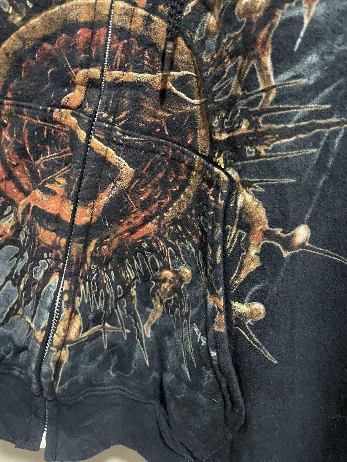 Band Tees VTG 00s Suffocation Hoodie Size US M / EU 48-50 / 2 - 10 Thumbnail