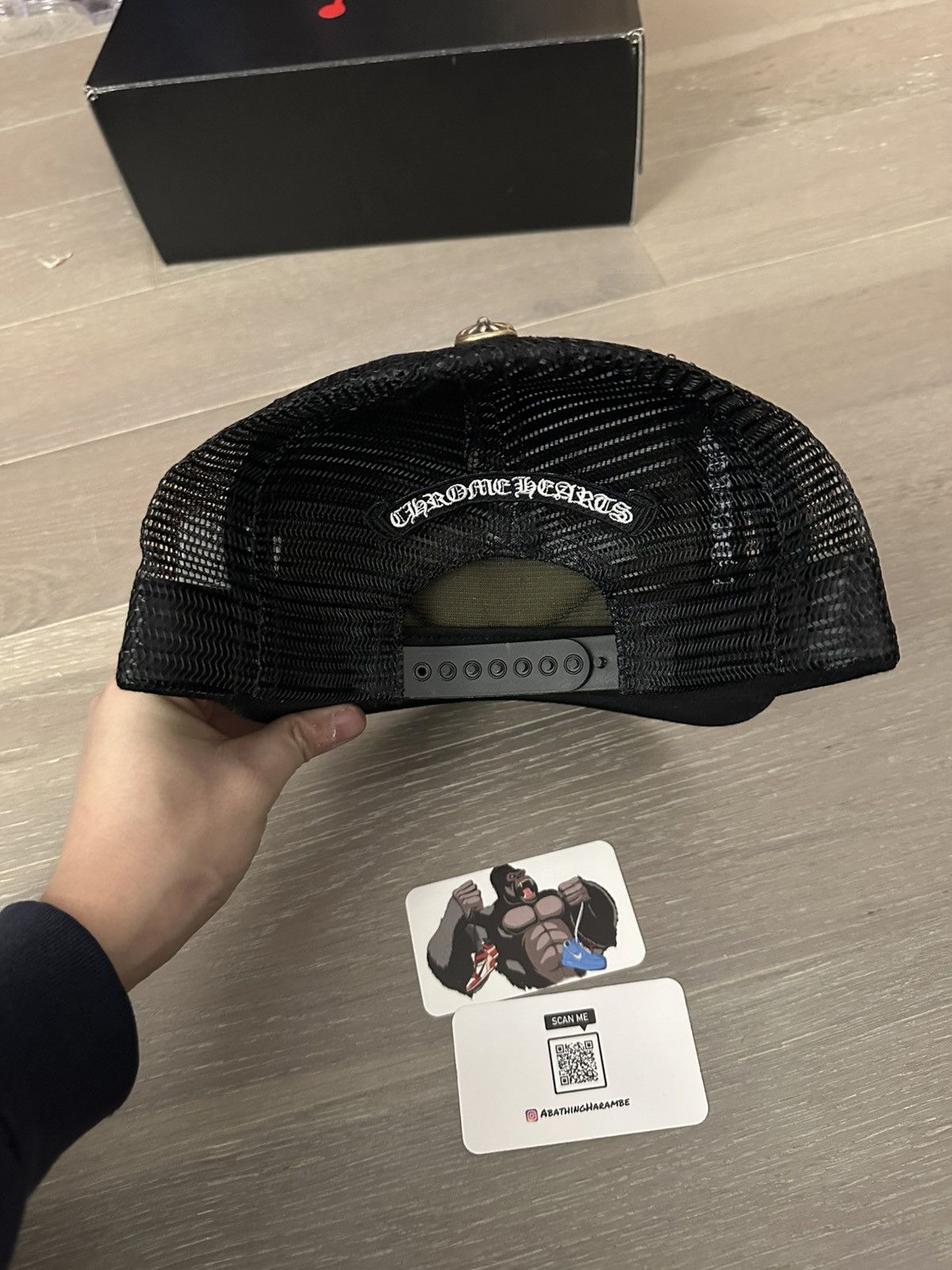 Chrome Hearts Chrome Hearts Matty Boy Chomper Trucker Hat 'Black/Sliver' Size ONE SIZE - 3 Thumbnail