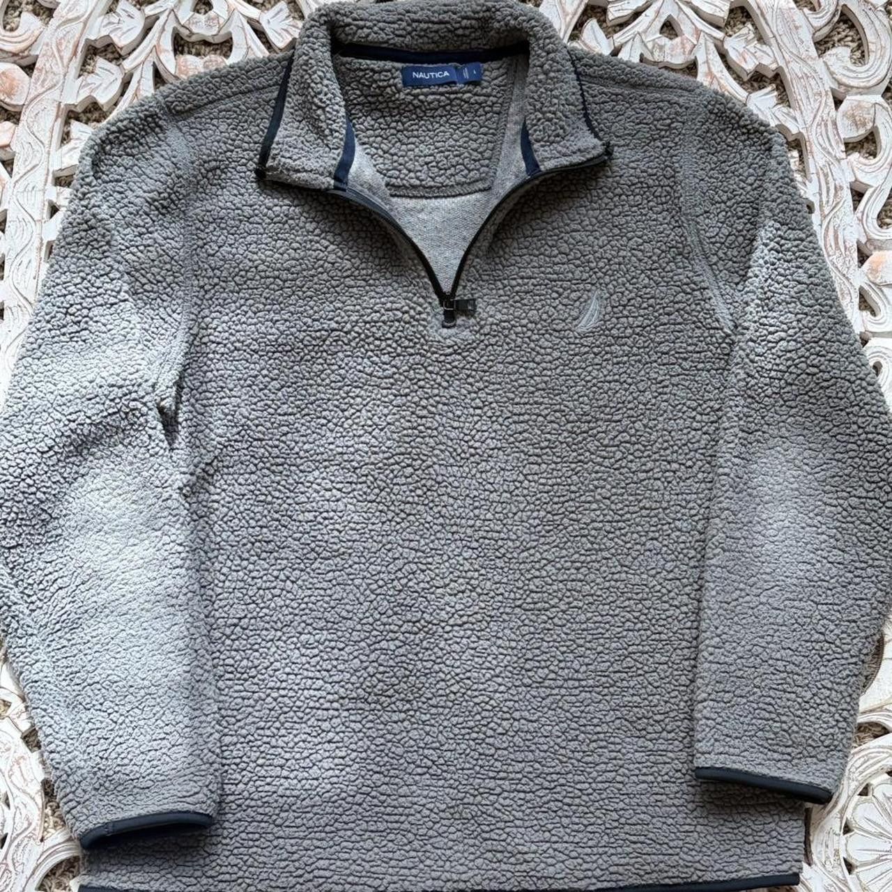 Nautica This Nautica Men’s 1/4-Zip Sherpa Pullover Size US L / EU 52-54 / 3 - 2 Thumbnail