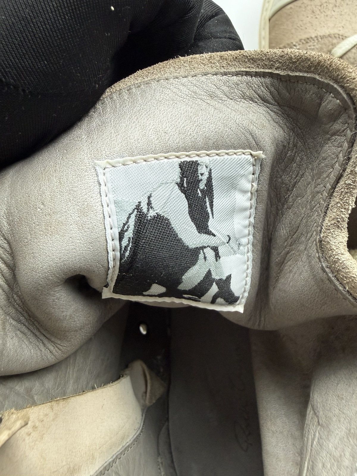 Rick Owens 2008 Rick Owens Dusty Suede Ramones Size US 12 / EU 45 - 19 Thumbnail