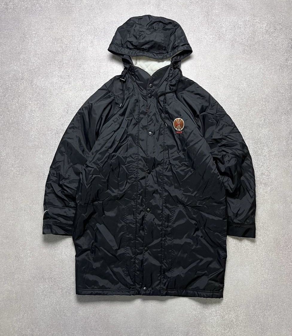 Vintage Nike Swoosh Long Jacket M