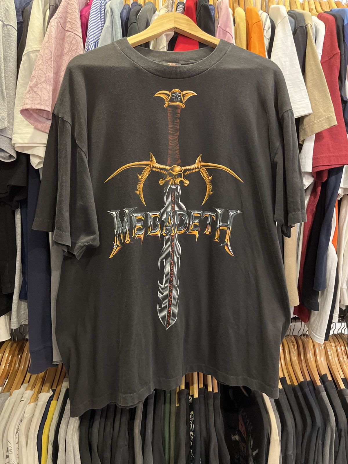 Vintage Vintage Megadeth Size US XL / EU 56 / 4 - 1 Thumbnail