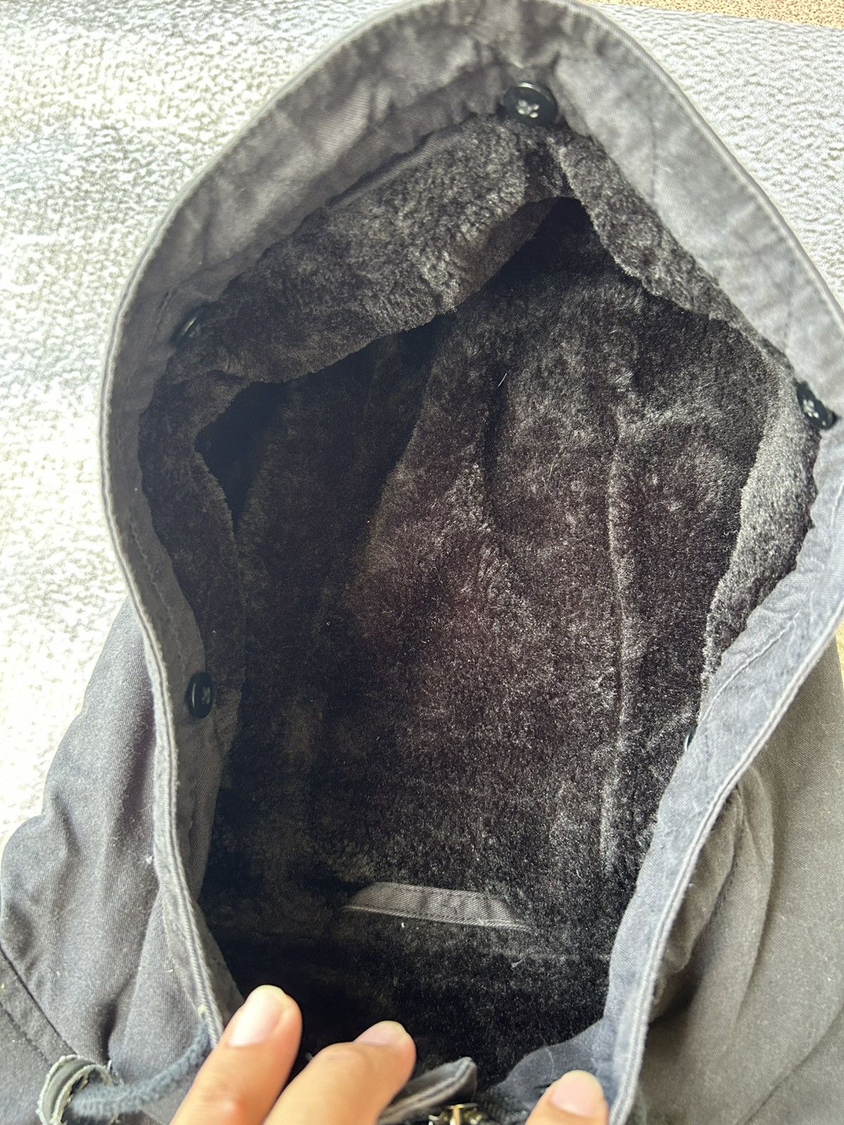 Japanese Brand Japanese GU Fleece bondage parkas jacket hoodie Size US L / EU 52-54 / 3 - 7 Thumbnail