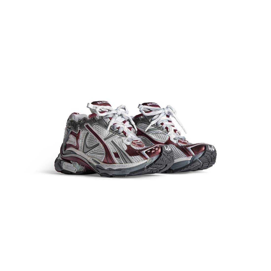 Balenciaga o1mt1gz0325 Runner Sneakers in Multicolor Size US 7 / IT 37 - 2 Thumbnail