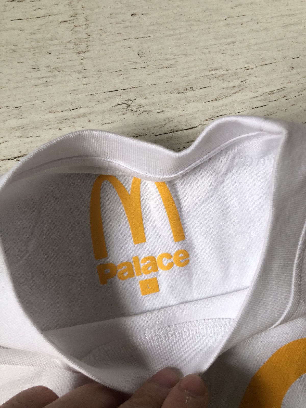 Palace t-shirt palace mcdonald's Size US M / EU 48-50 / 2 - 3 Thumbnail