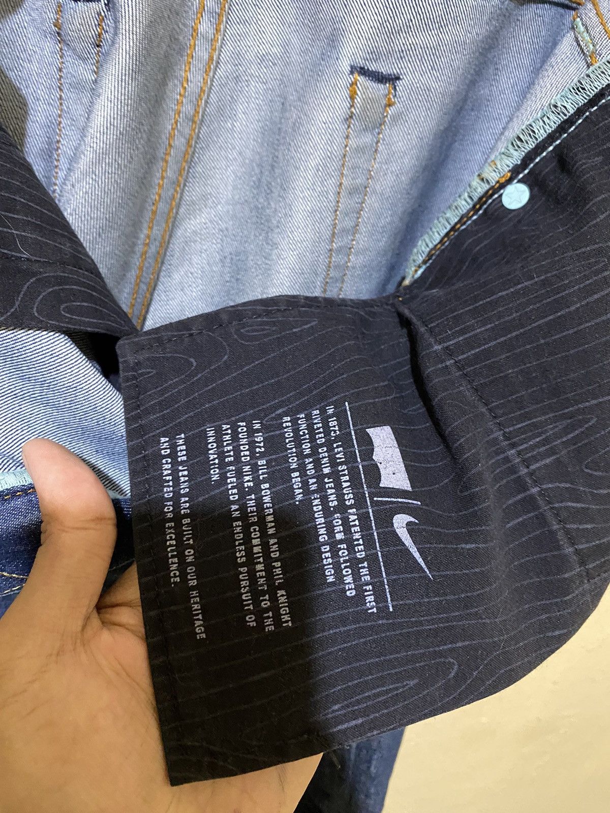 Levi's LEVIS x NIKE SB DENIM PANTS Size US 34 / EU 50 - 7 Thumbnail