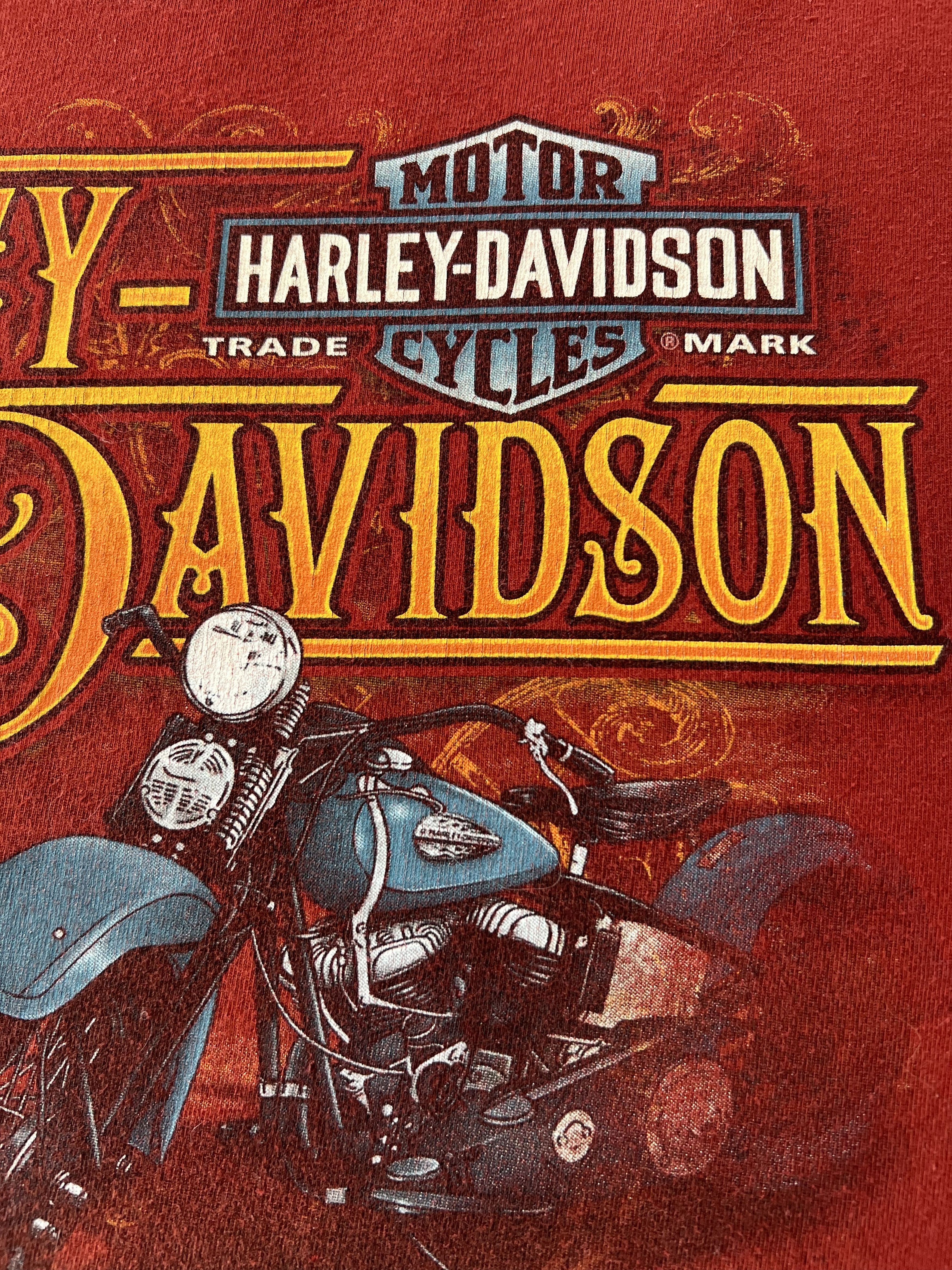 Harley Davidson Vintage 2013 Harley Davidson Sexy Girl Switzerland T-shirt Size US M / EU 48-50 / 2 - 5 Thumbnail