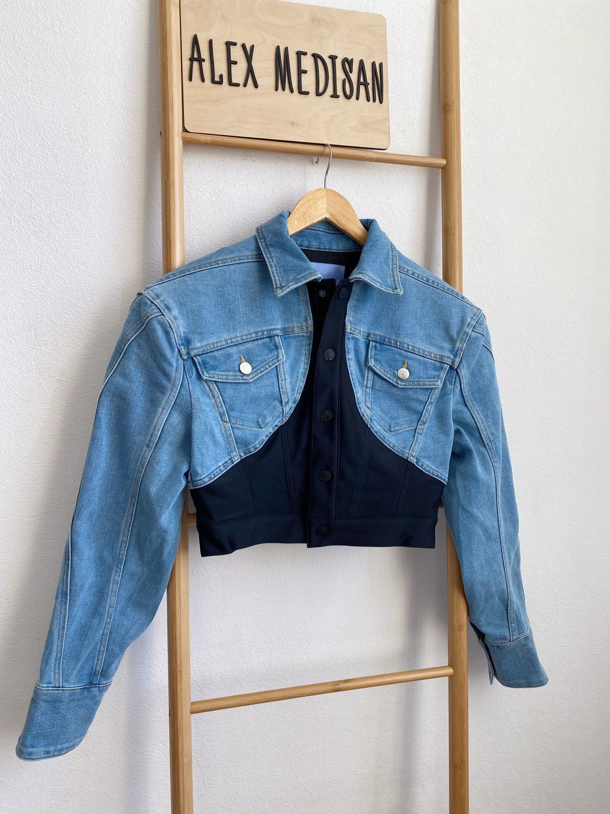Mugler Mugler x H&M Women’s Denim Jacket Size S Size S / US 4 / IT 40 - 4 Thumbnail