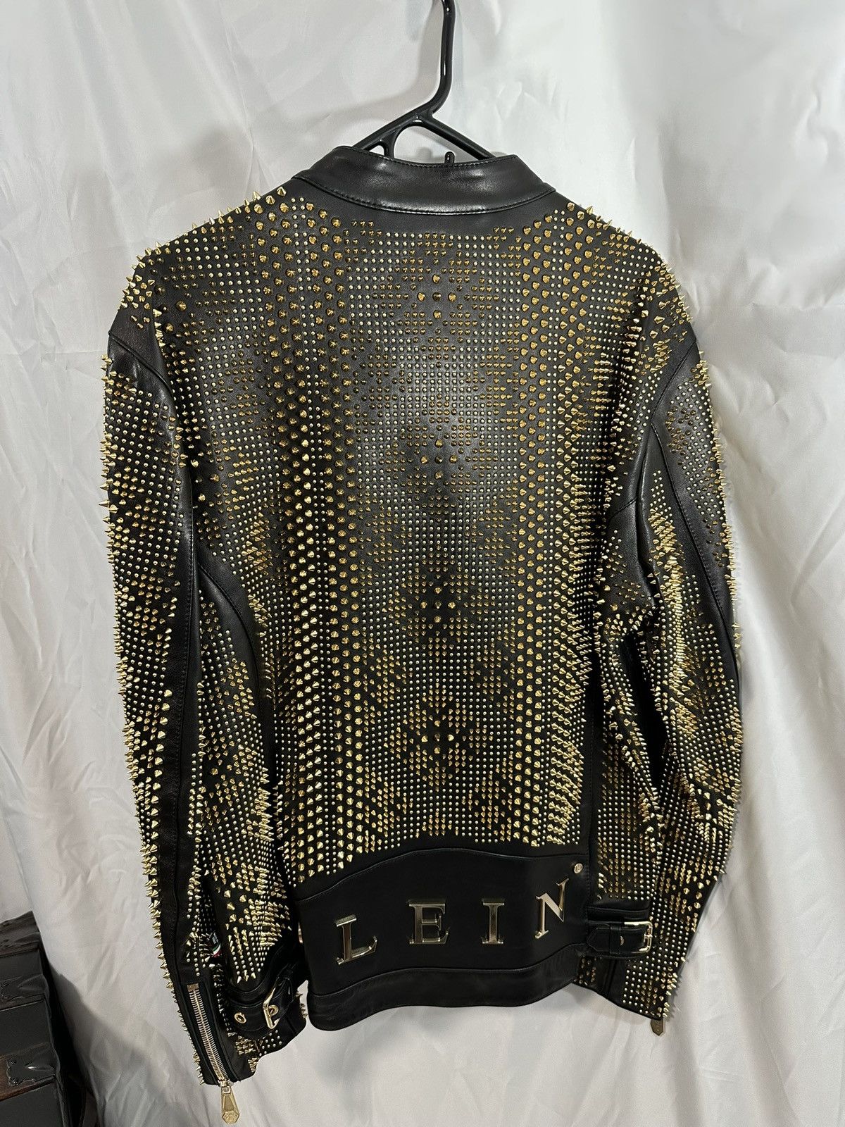 Philipp Plein Philipp Plein Leather Jacket Size US L / EU 52-54 / 3 - 11 Thumbnail