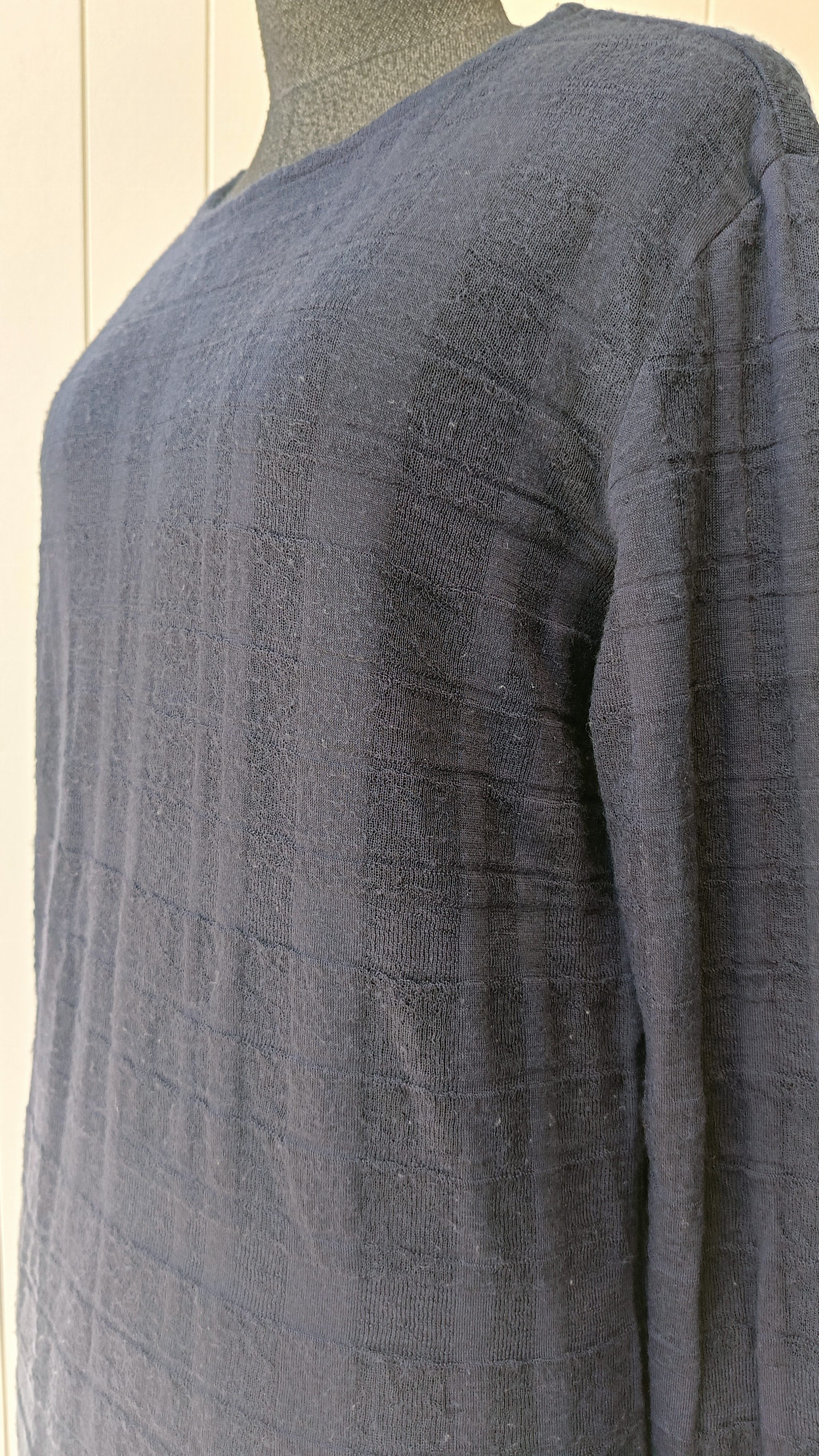 Issey Miyake Plantation Issey Miyake Japan indigo wool unisex tshirt Size M / US 6-8 / IT 42-44 - 5 Thumbnail
