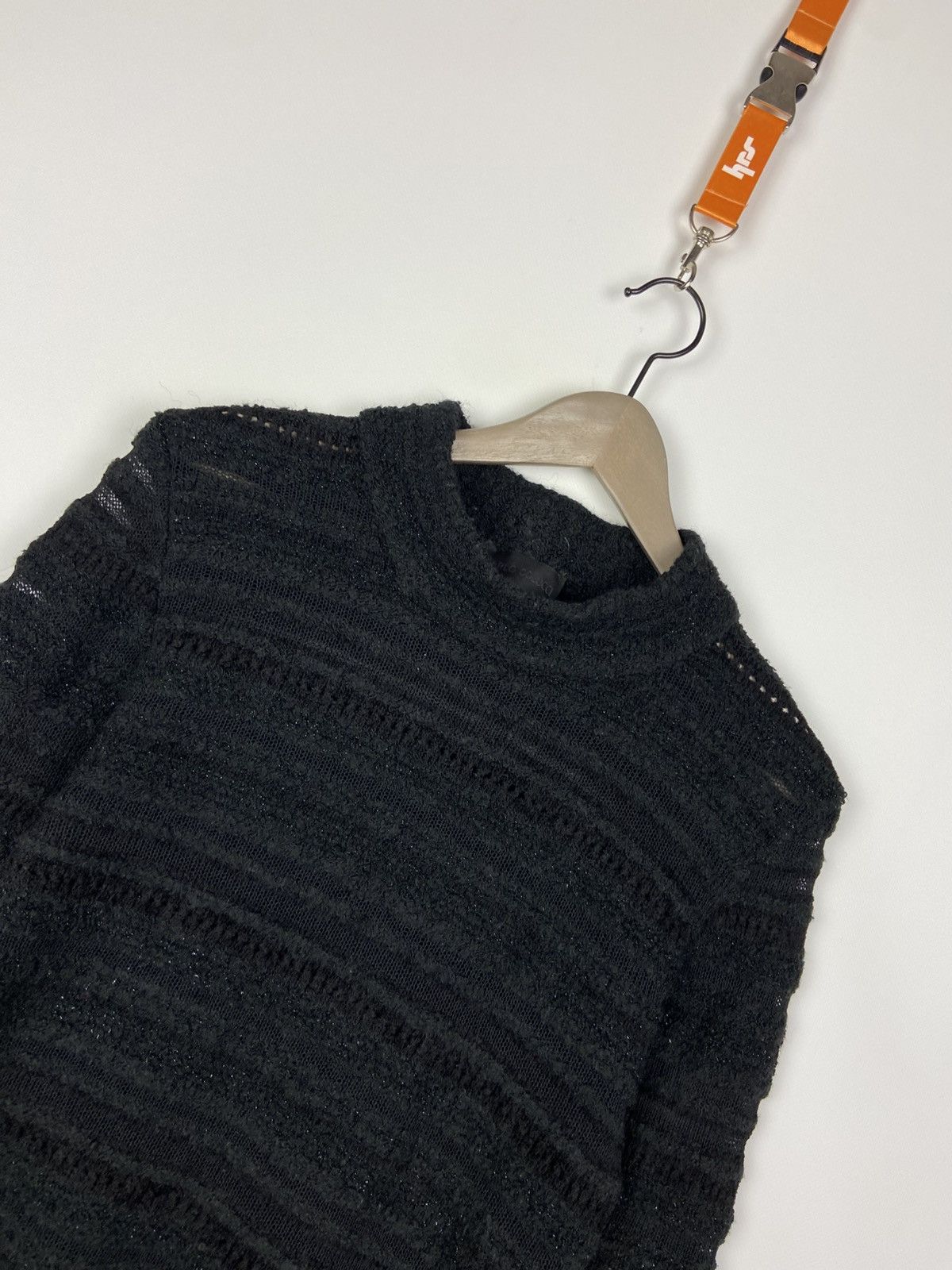 Carlo Colucci × Designer Vintage Carlo Colucci Womens Abstractical Wool Sweater Sz 38 Size XS / US 0-2 / IT 36-38 - 8 Thumbnail