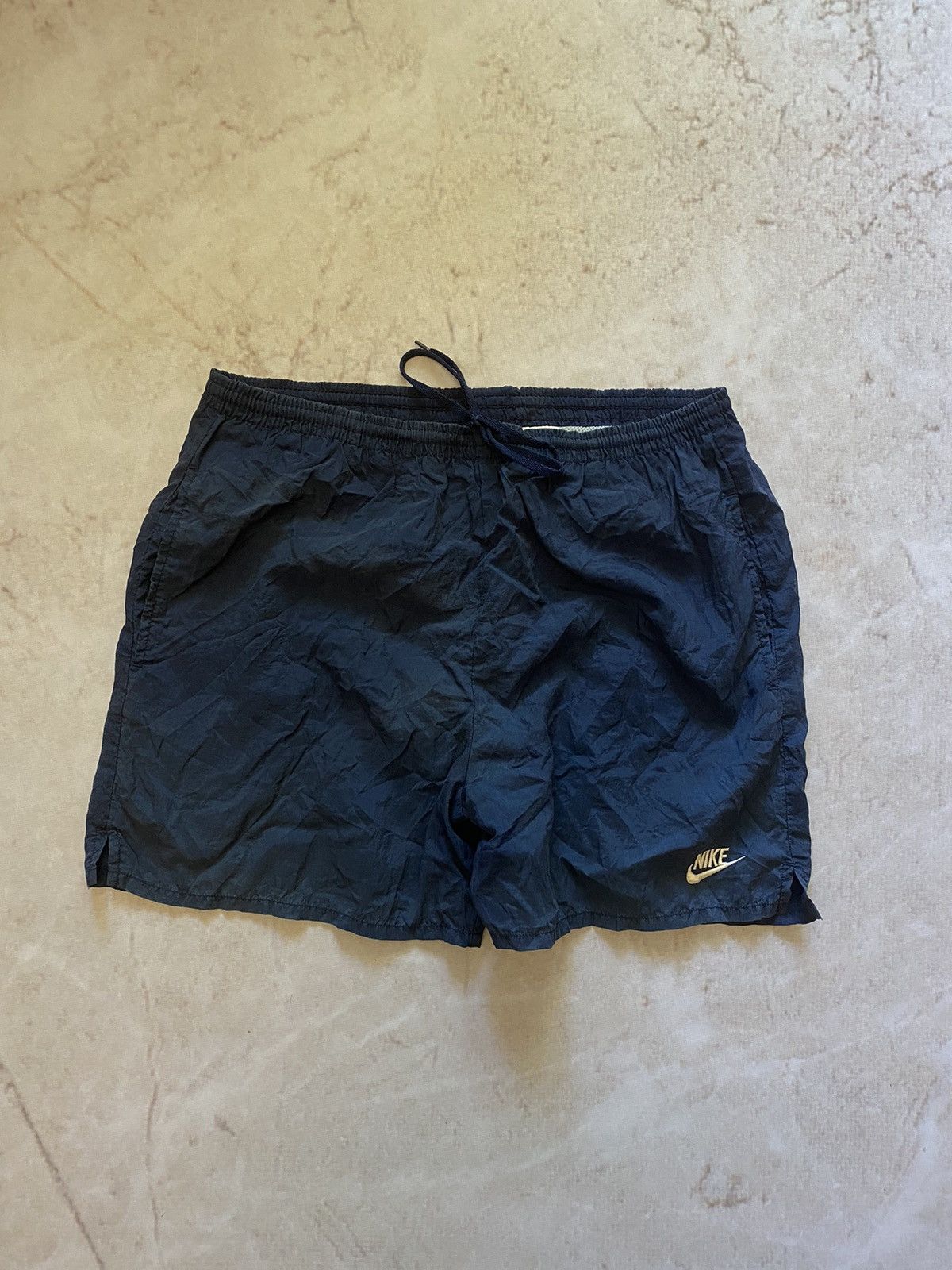 Nike × Vintage Vintage Nike Nylon Shorts Y2k Hype Rare Archive 90s Track Size US 28 / EU 44 - 1 Thumbnail