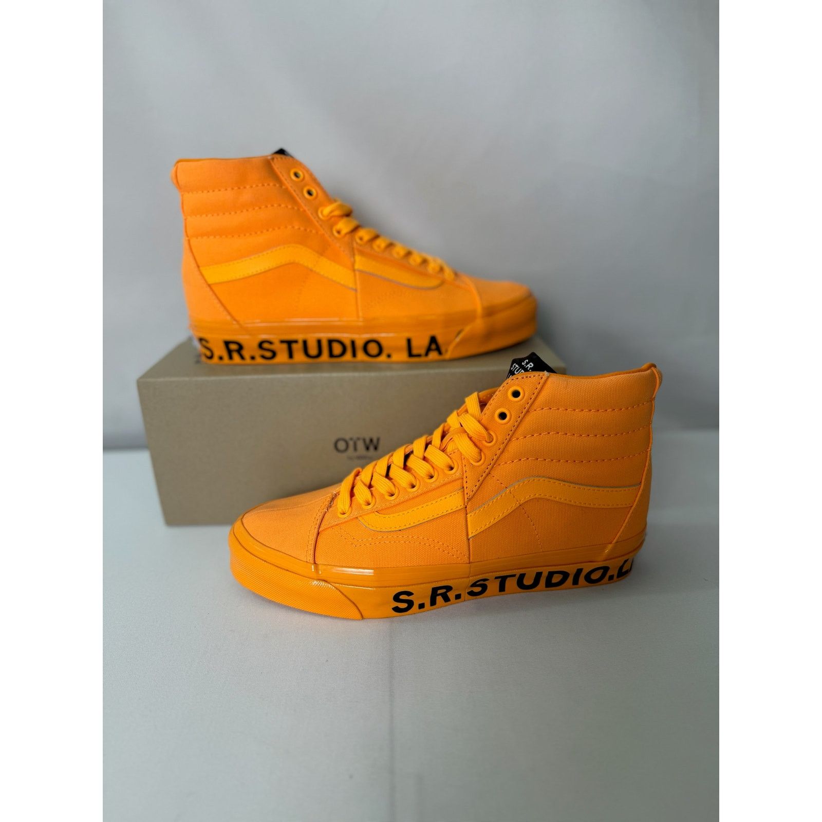 Vans NIB Vans OTW Sk8-Hi Clash the Wall SR. Studio LA. CA Orange Size US 8 / EU 41 - 7 Thumbnail