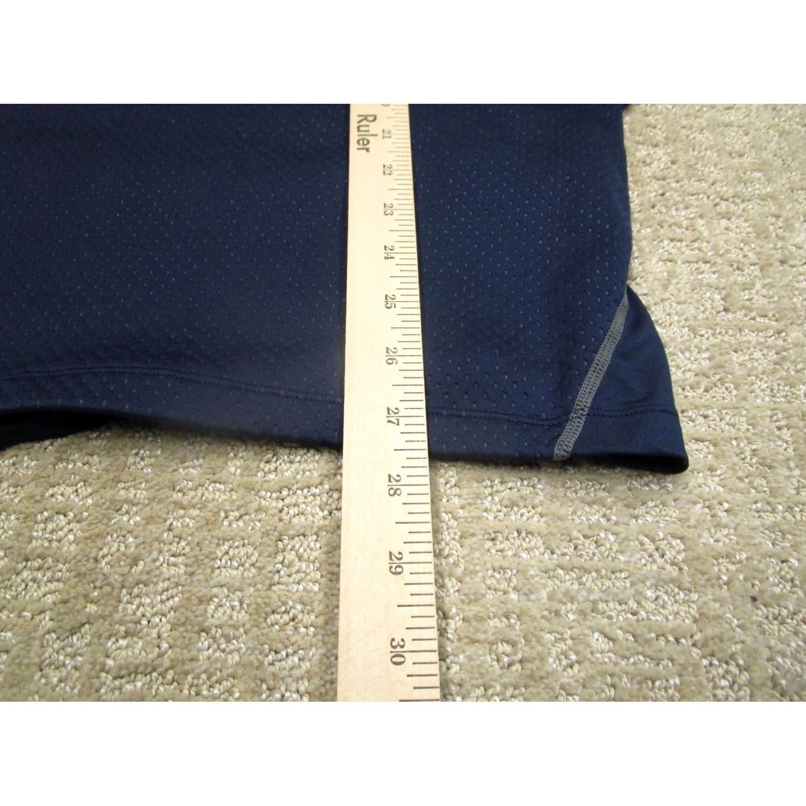 Nike Nike Pro Combat Shirt Men Medium Blue Nike Dri-Fit Long Sleeve Training Gym Run Activewear Pattern Solid Size US M / EU 48-50 / 2 - 7 Thumbnail