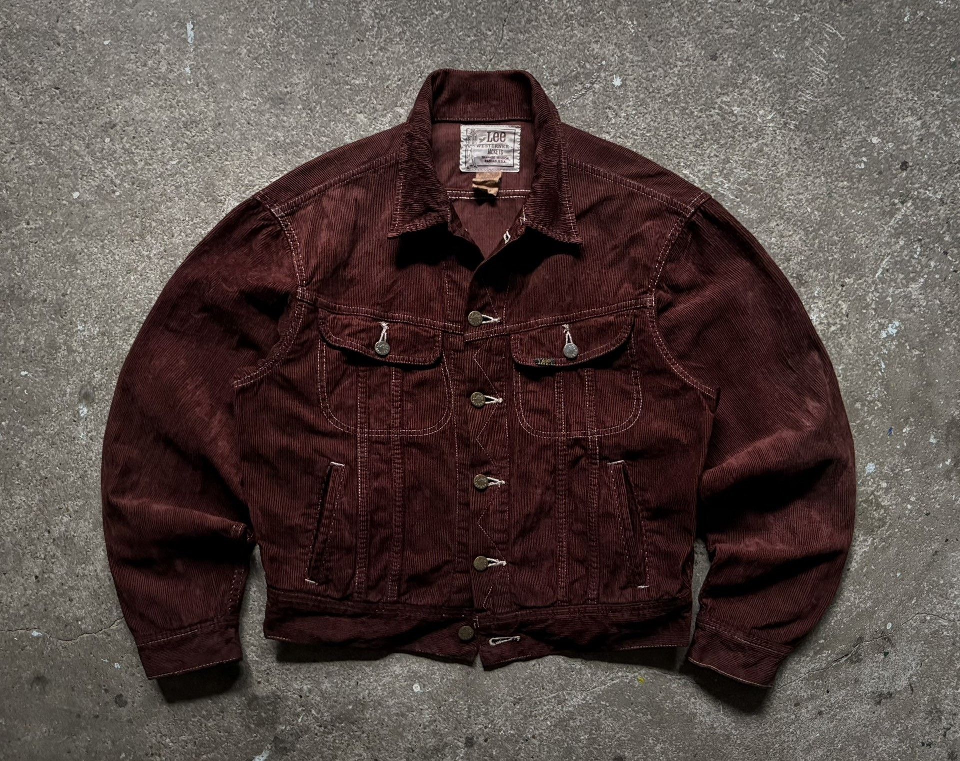 Vintage Vintage Lee 1990s Corduroy Jacket Size US M / EU 48-50 / 2 - 1 Thumbnail