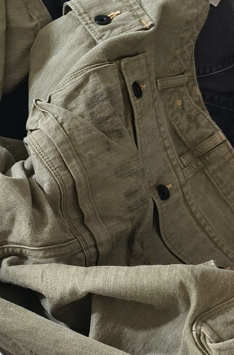 Freewheelers FREEWHEELERS M-1944 U.S.M.C. DEVIL DOG Military Trousers O Size US 32 / EU 48 - 6 Thumbnail
