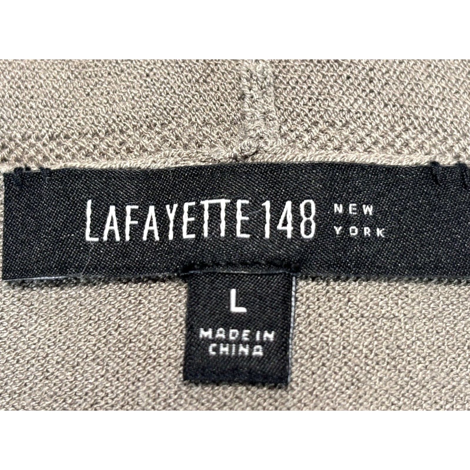 Vintage Lafayette 148 Knit Vest Womens Large Grey Brown Size L / US 10 / IT 46 - 6 Thumbnail