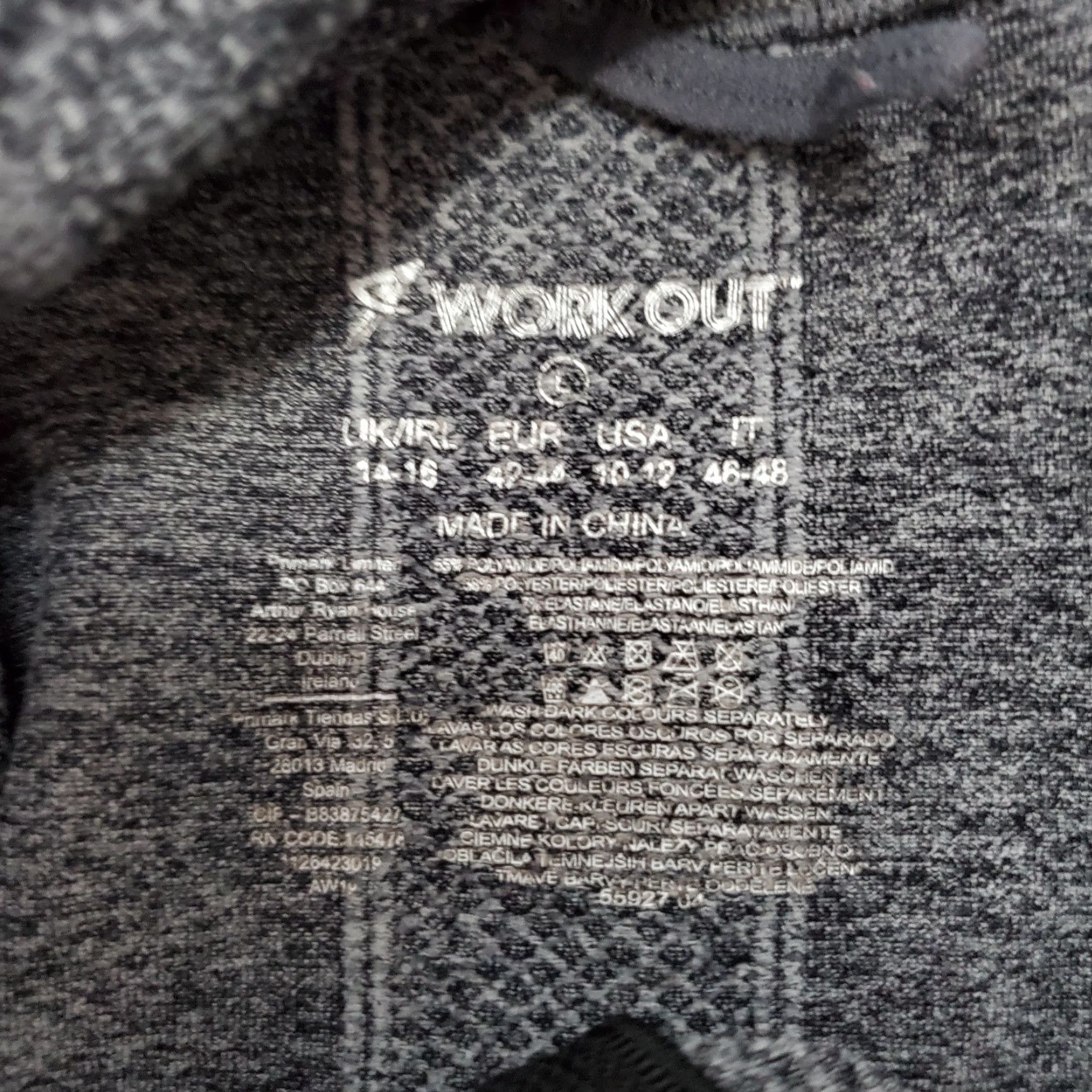 Vintage Workout Full Zip Hooded Sweatshirt Women L Gray Long Sleeve Pockets Thumbholes Slim Fit Outdoor Sports Athleisure Sweatshirt Mens Womens Size L / US 10 / IT 46 - 3 Thumbnail