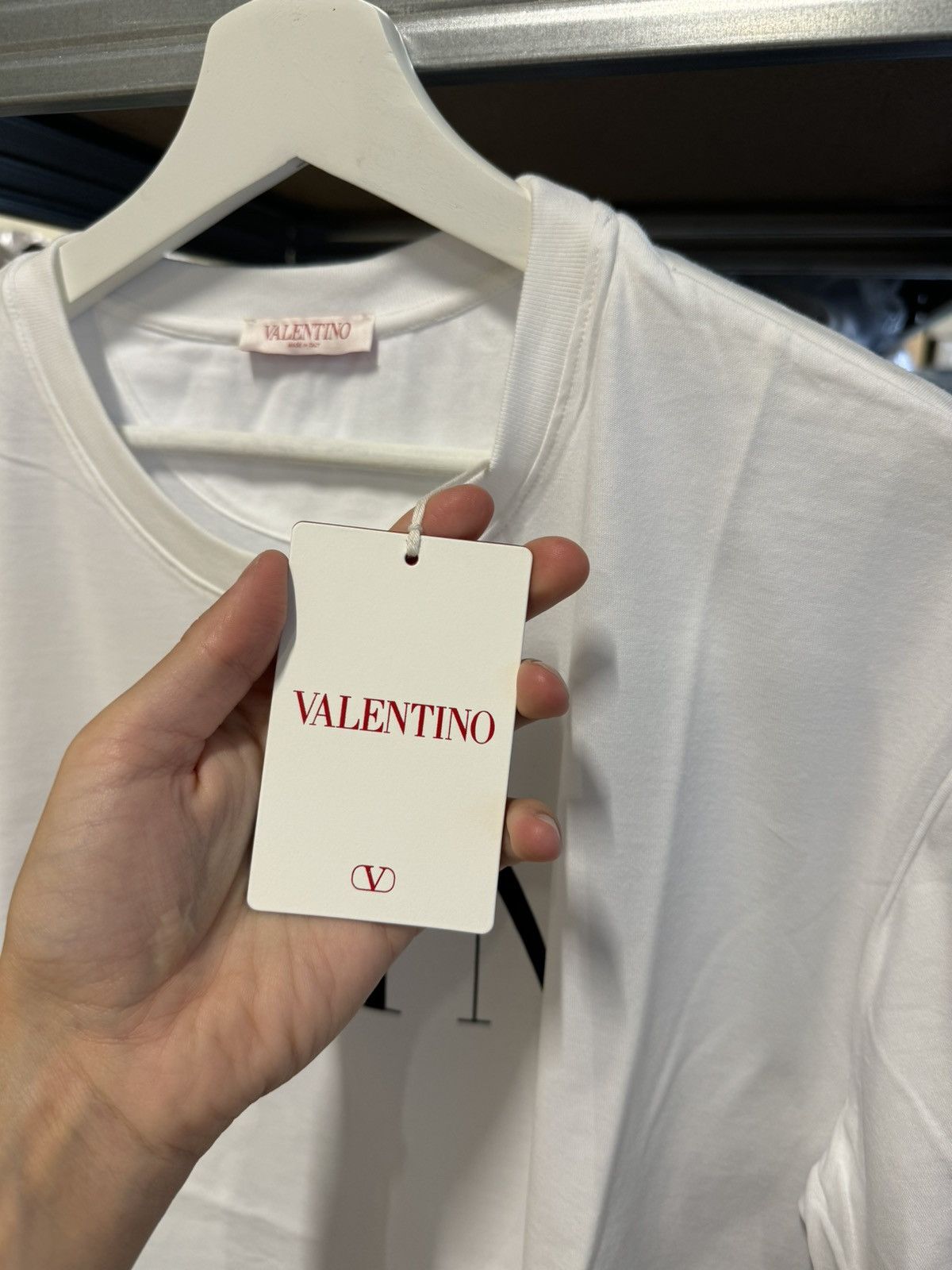 Valentino Valentino VLTN Logo T-Shirt NEW 600$ Size US XXL / EU 58 / 5 - 4 Thumbnail