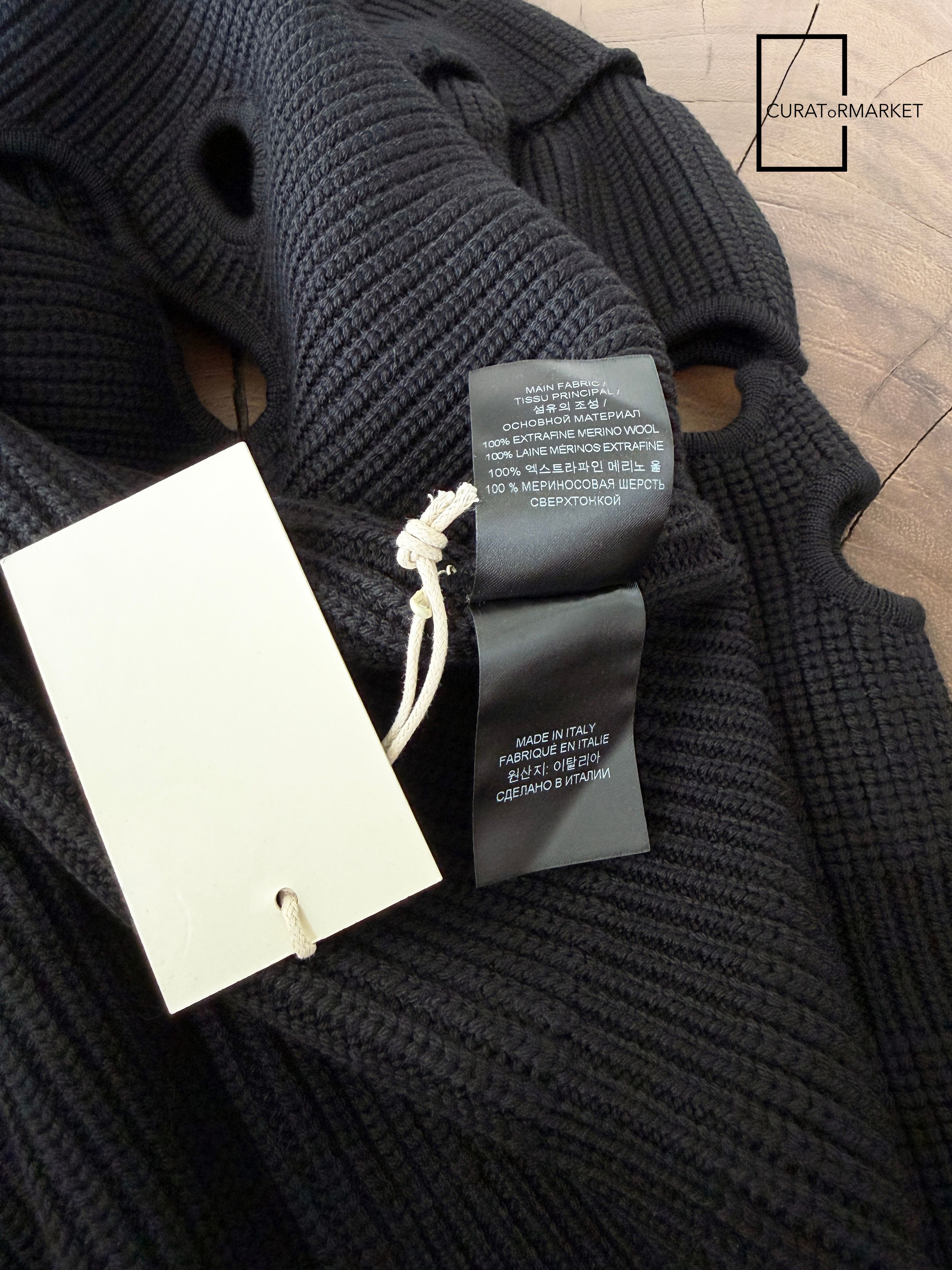 Vetements S Wool Multi Stitch Ski Mask Shiesty Balaclava Sweater FW25 Size US S / EU 44-46 / 1 - 11 Thumbnail