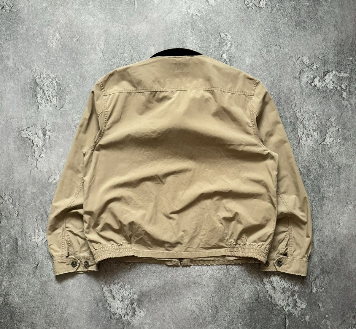 Polo Ralph Lauren × Ralph Lauren × Vintage Polo Ralph Lauren L beige distressed jacket bomber light Size US L / EU 52-54 / 3 - 20 Thumbnail