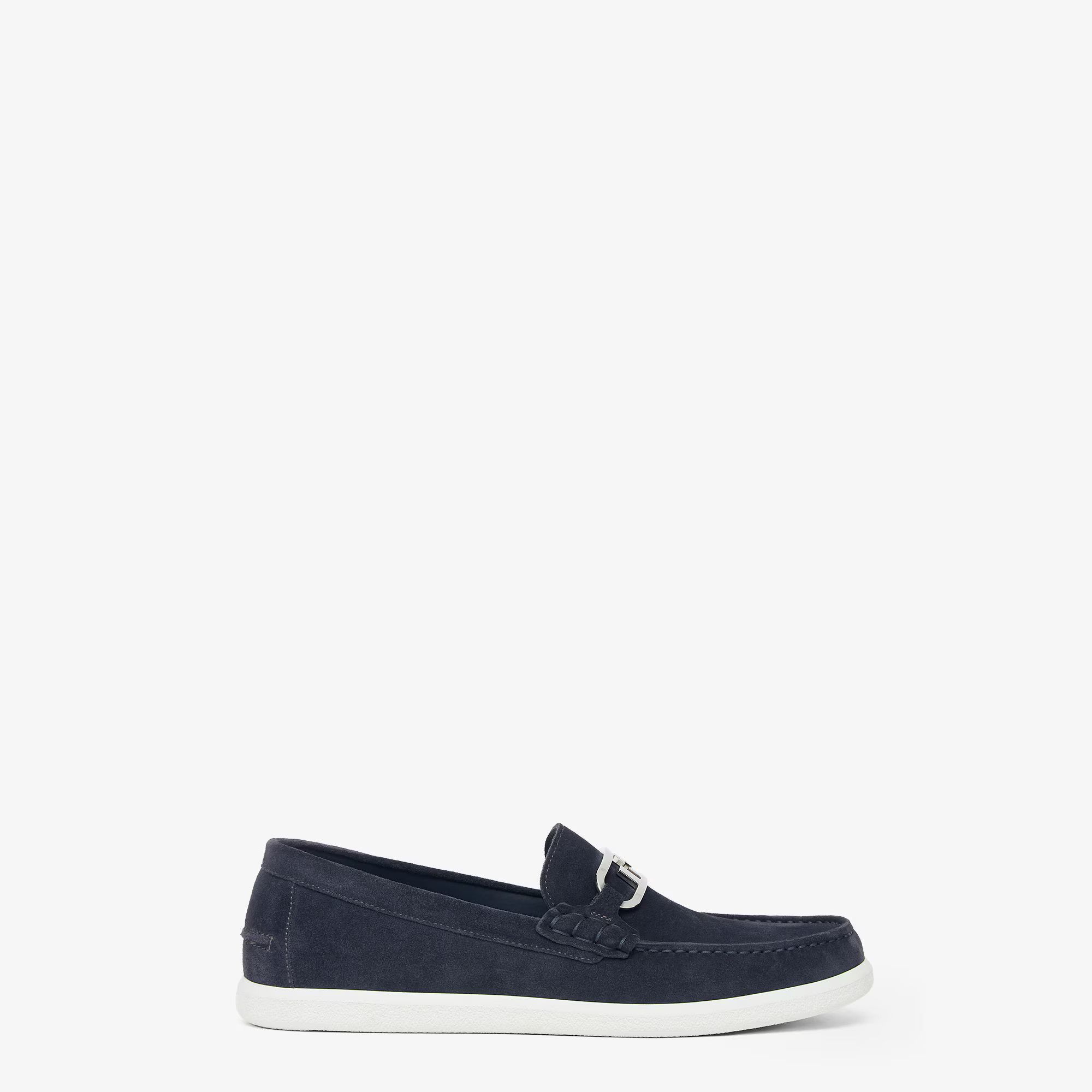 o1s1wg110226 Lock Loafers in Navy Blue