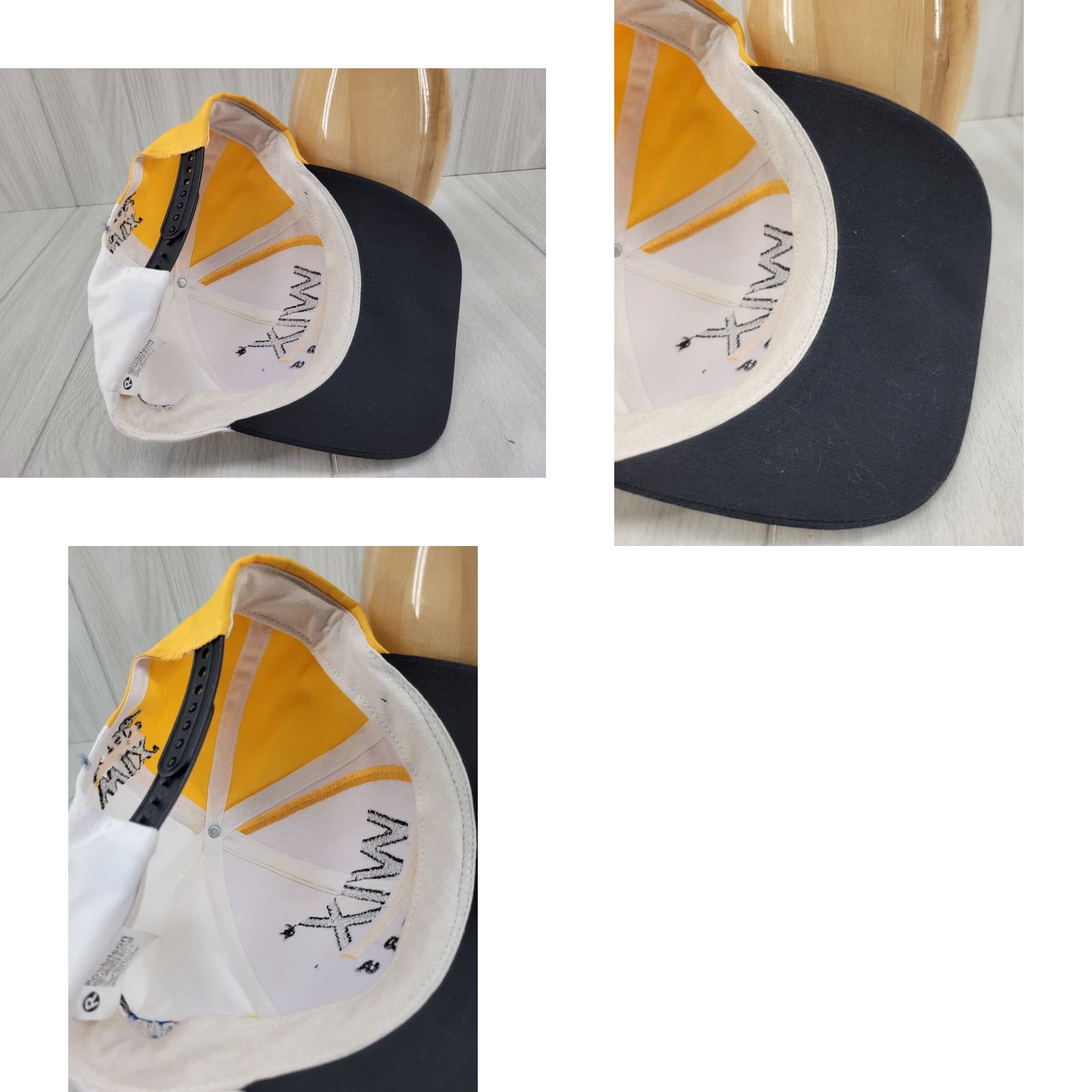 NASCAR HaT Wix Filters Strapback Hat Cap Nascar Performance Adjustable Yellow Baseball Cap Mens Adjustable Yellow Size ONE SIZE - 8 Thumbnail