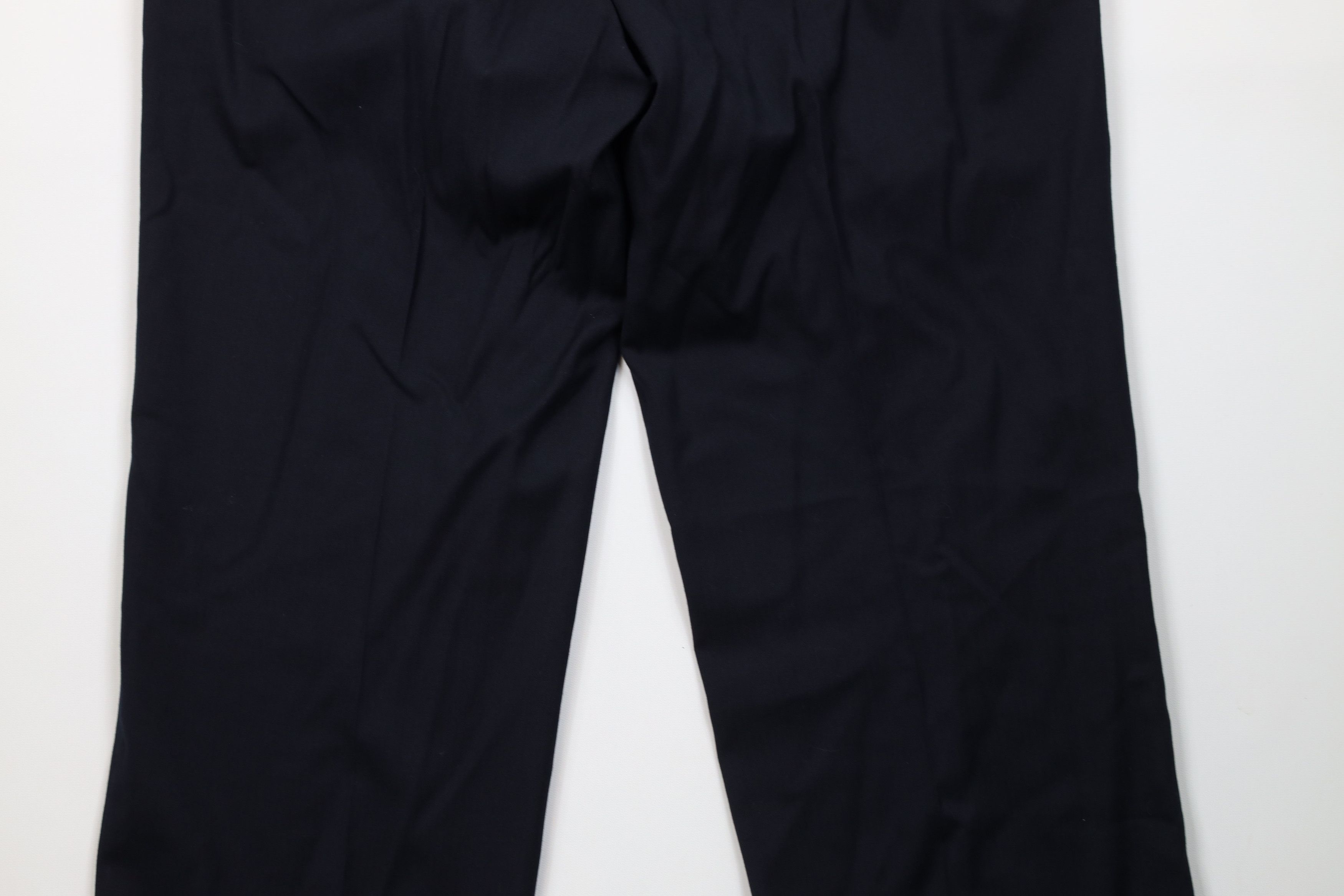 Vintage Vintage 90s Streetwear Wool Herringbone Wide Leg Chino Pants Size US 32 / EU 48 - 10 Thumbnail