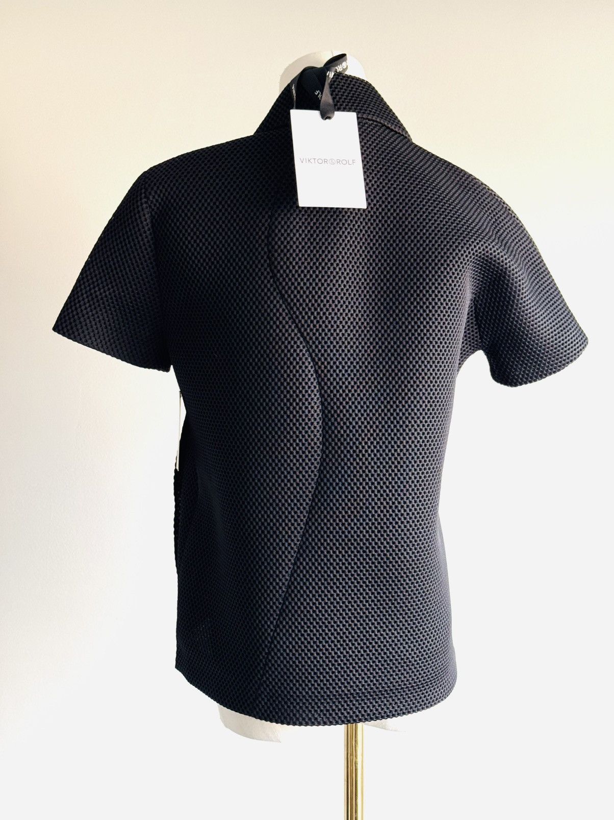 Viktor & Rolf Rare Viktor & Rolf atelier Demi couture 3D tech polo fr 36 Size XS / US 0-2 / IT 36-38 - 2 Thumbnail