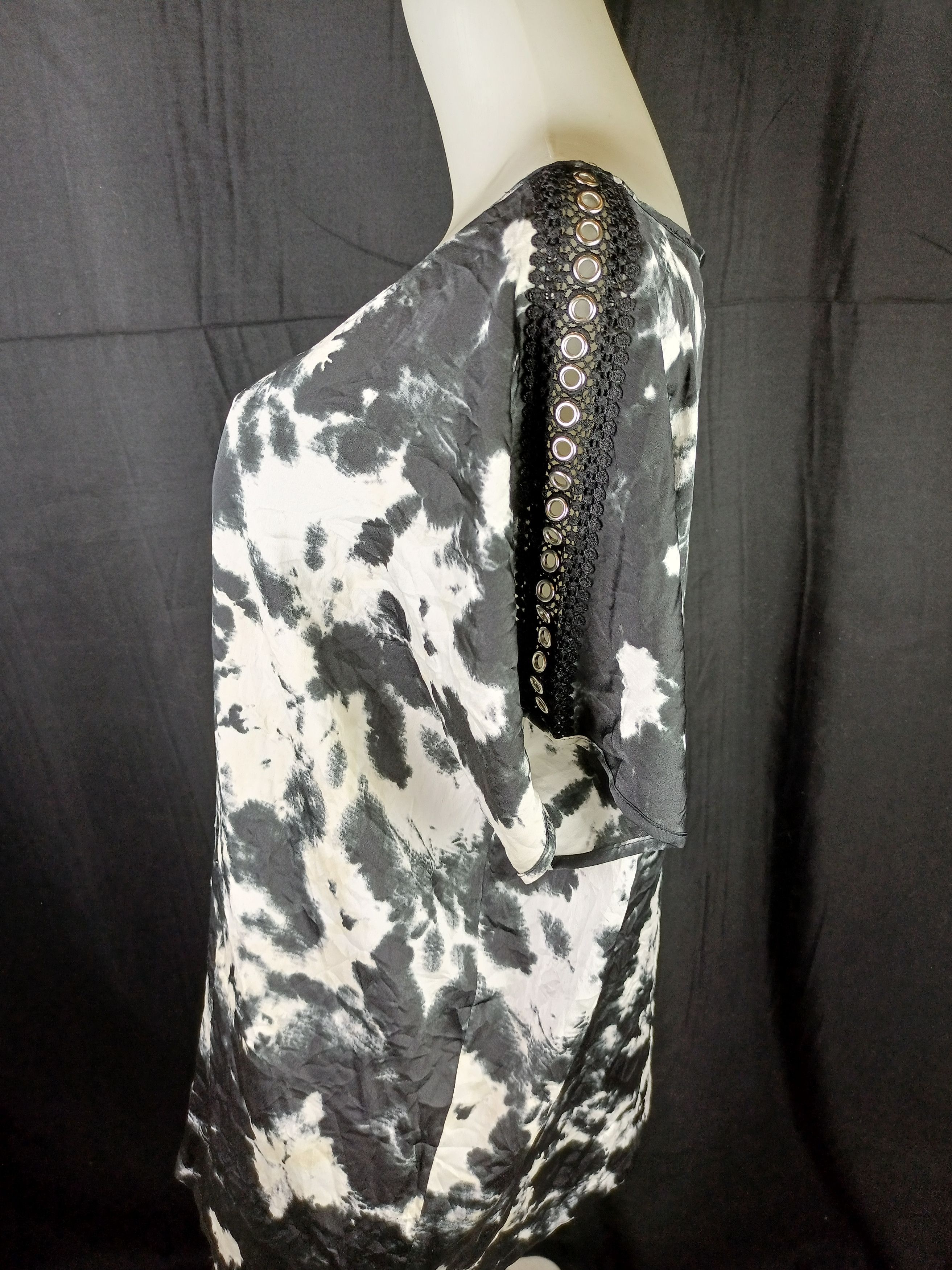 If Six Was Nine × Japanese Brand Karl Lagerfeld Women's Blouses vintage studed Tie Dye Size XL / US 12-14 / IT 48-50 - 12 Thumbnail