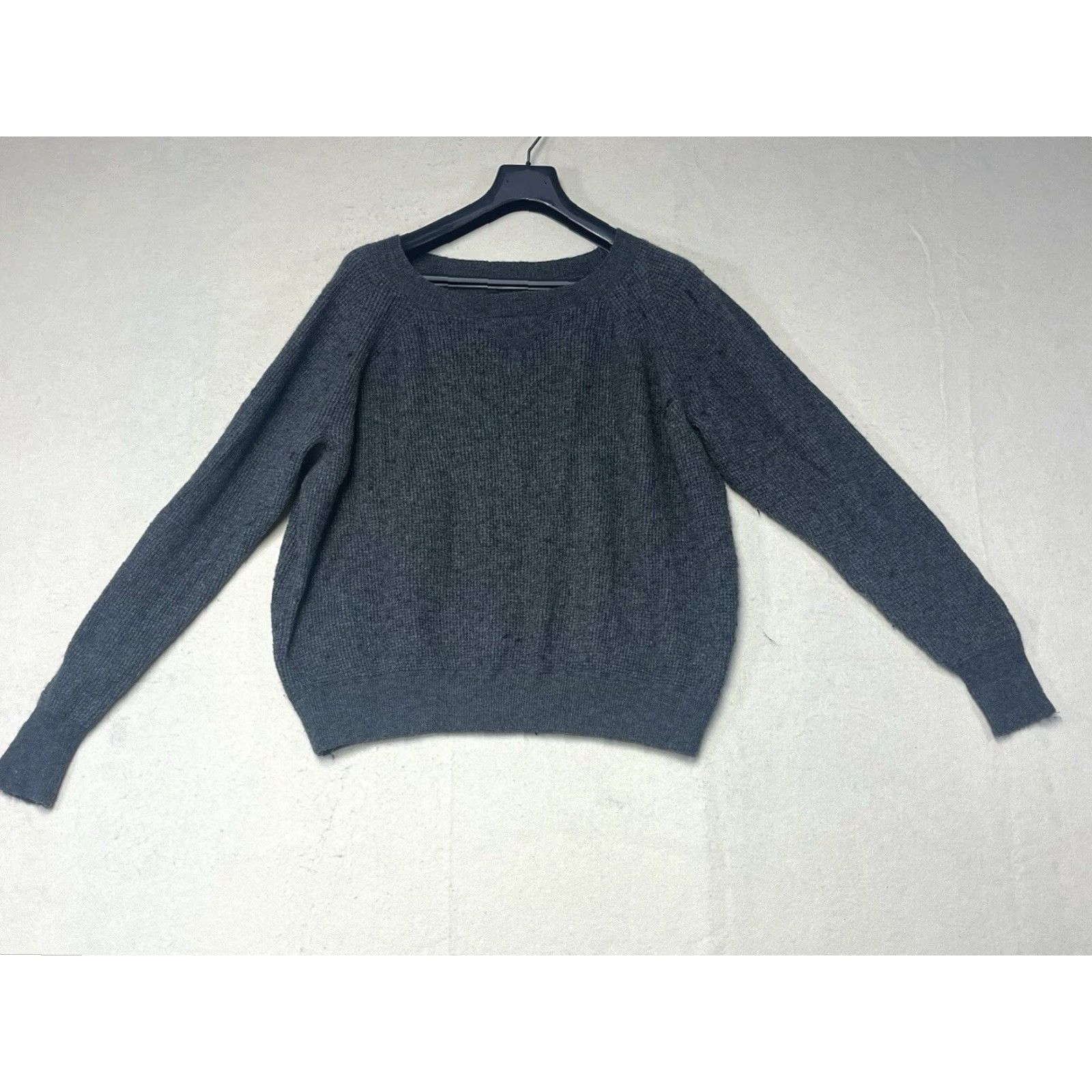 J.Crew J.CREW Wool Blend Sweater Gray Crewneck Classic Preppy Men's L Large Pullover Size US L / EU 52-54 / 3 - 2 Thumbnail