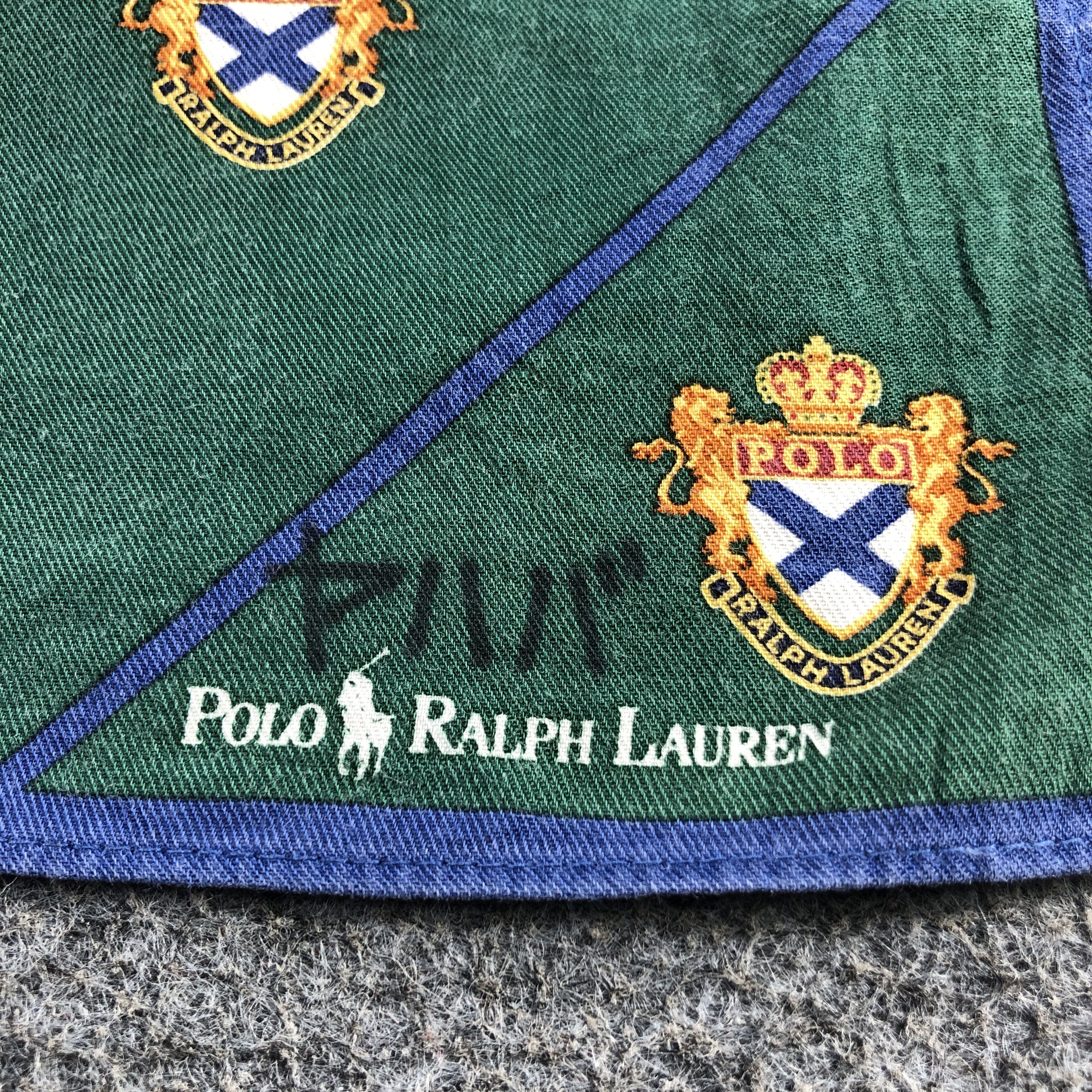 Polo Ralph Lauren Polo Ralph Lauren Handkerchief Neckerchief Bandana H2669 Size ONE SIZE - 4 Thumbnail