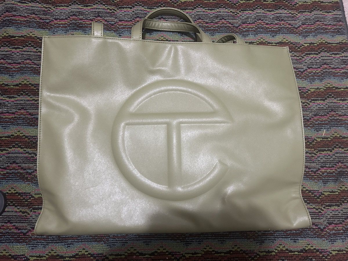 Telfar Large Shopping Bag - Drab