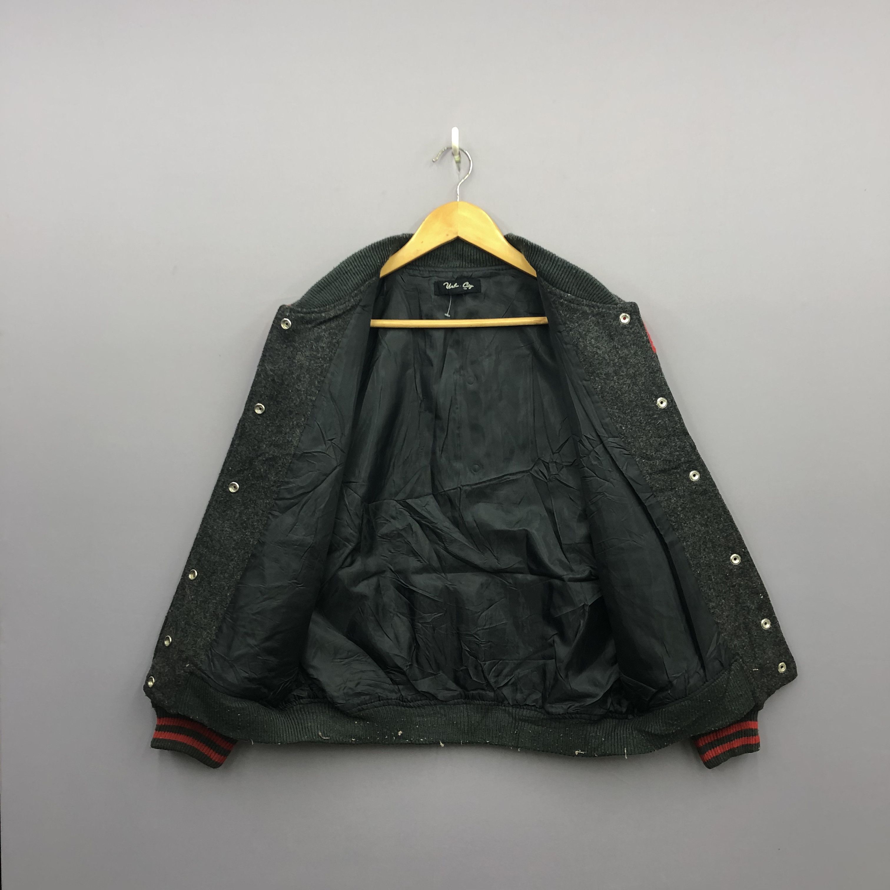 Japanese Brand Vintage Urban City Wool Varsity Baseball College Jacket Size M / US 6-8 / IT 42-44 - 5 Thumbnail
