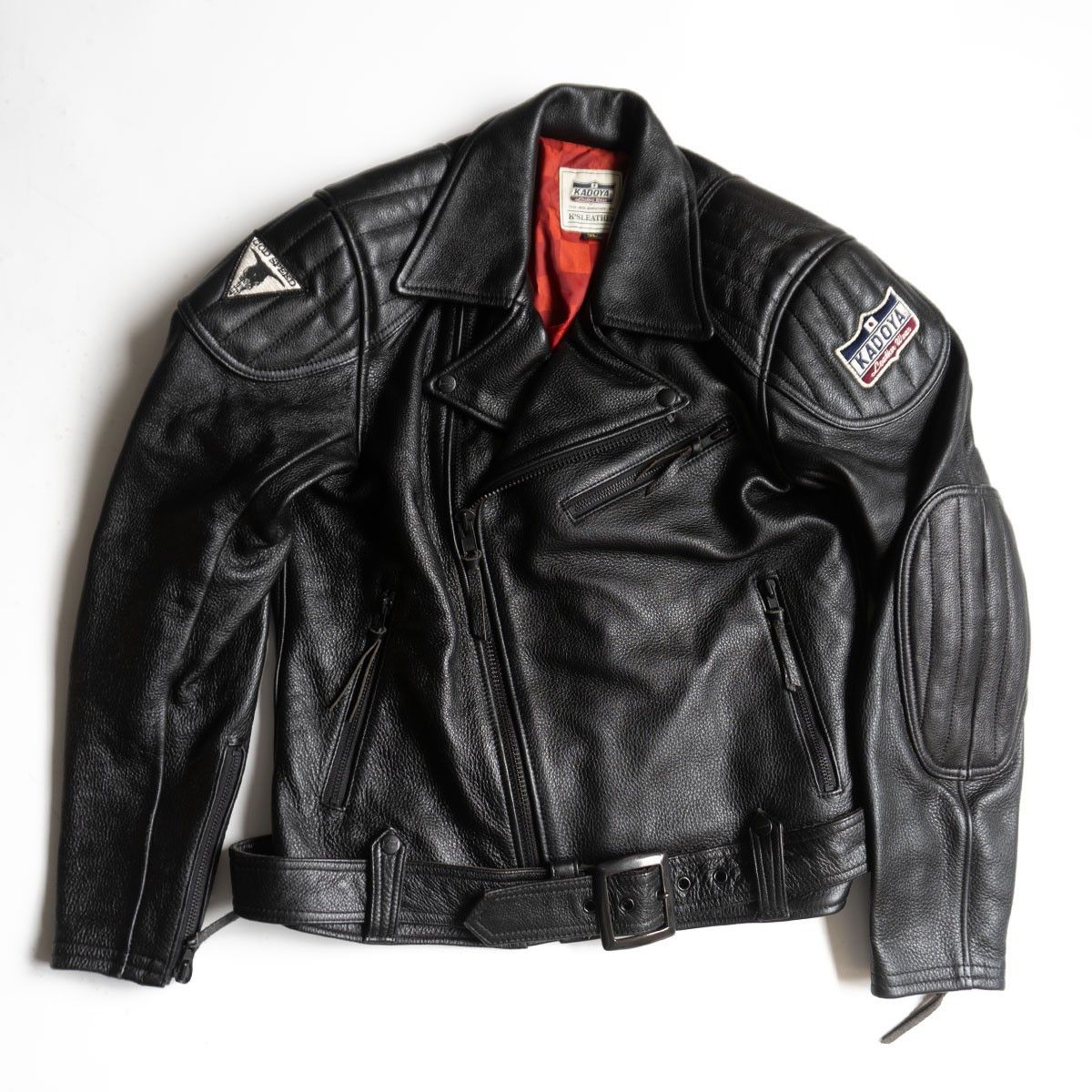 Kadoya Kadoya American double rider jacket Size 3L Size US XXL / EU 58 / 5 - 1 Thumbnail