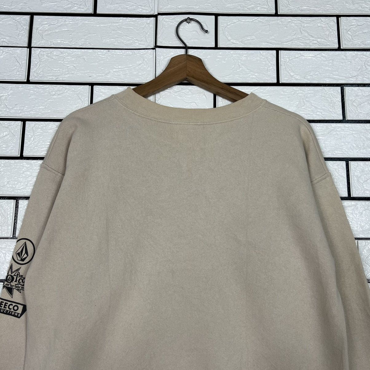 Volcom Vintage 90's VOLCOM Big Logo Crewneck Sweatshirt #4170-C191 Size US S / EU 44-46 / 1 - 14 Thumbnail