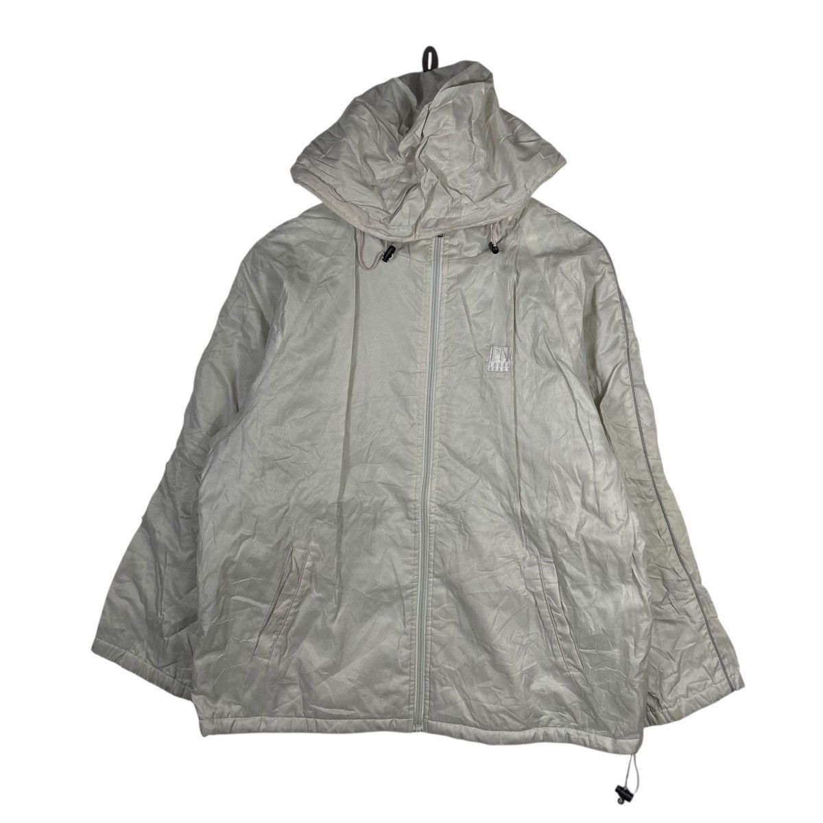 Issey Miyake IKEDA NOBUO Lightweight Hooded Jacket Japanese Designer Size US L / EU 52-54 / 3 - 1 Thumbnail