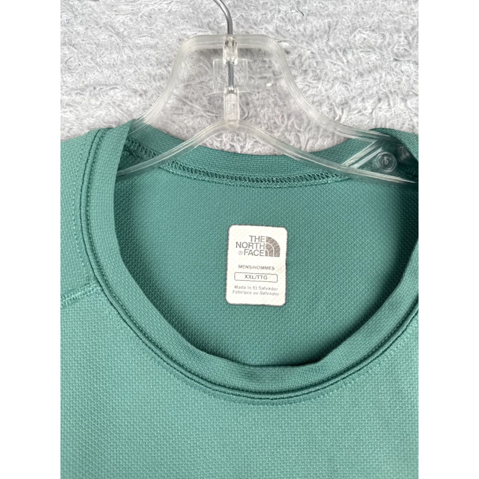 The North Face The North Face Shirt Men 2XL Green Short Sleeve Crew Neck Polyester Read Size US XXL / EU 58 / 5 - 7 Thumbnail
