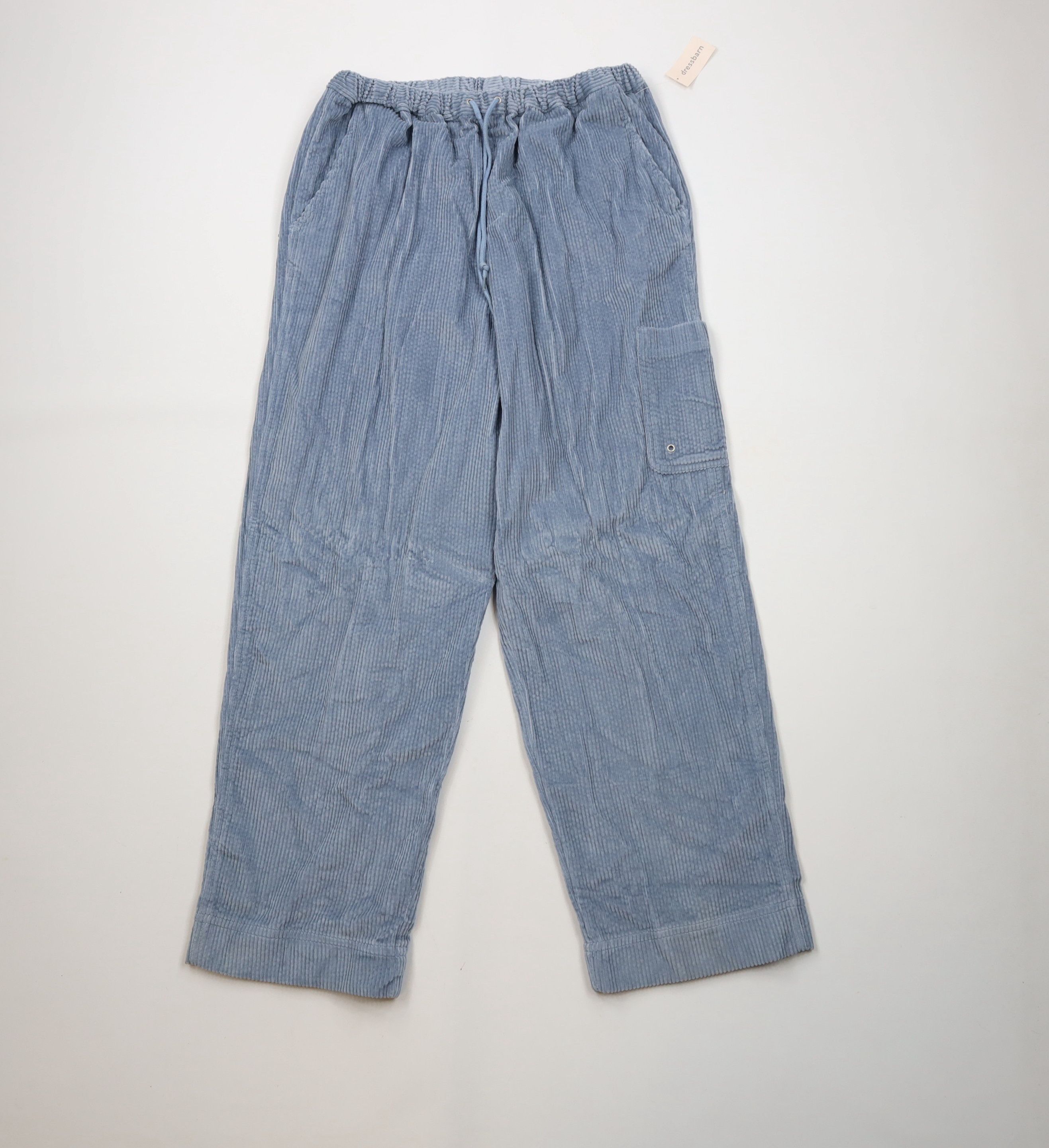 Vintage Deadstock Vintage 90s Streetwear Wide Leg Corduroy Pants Size 28" / US 6 / IT 42 - 1 Thumbnail