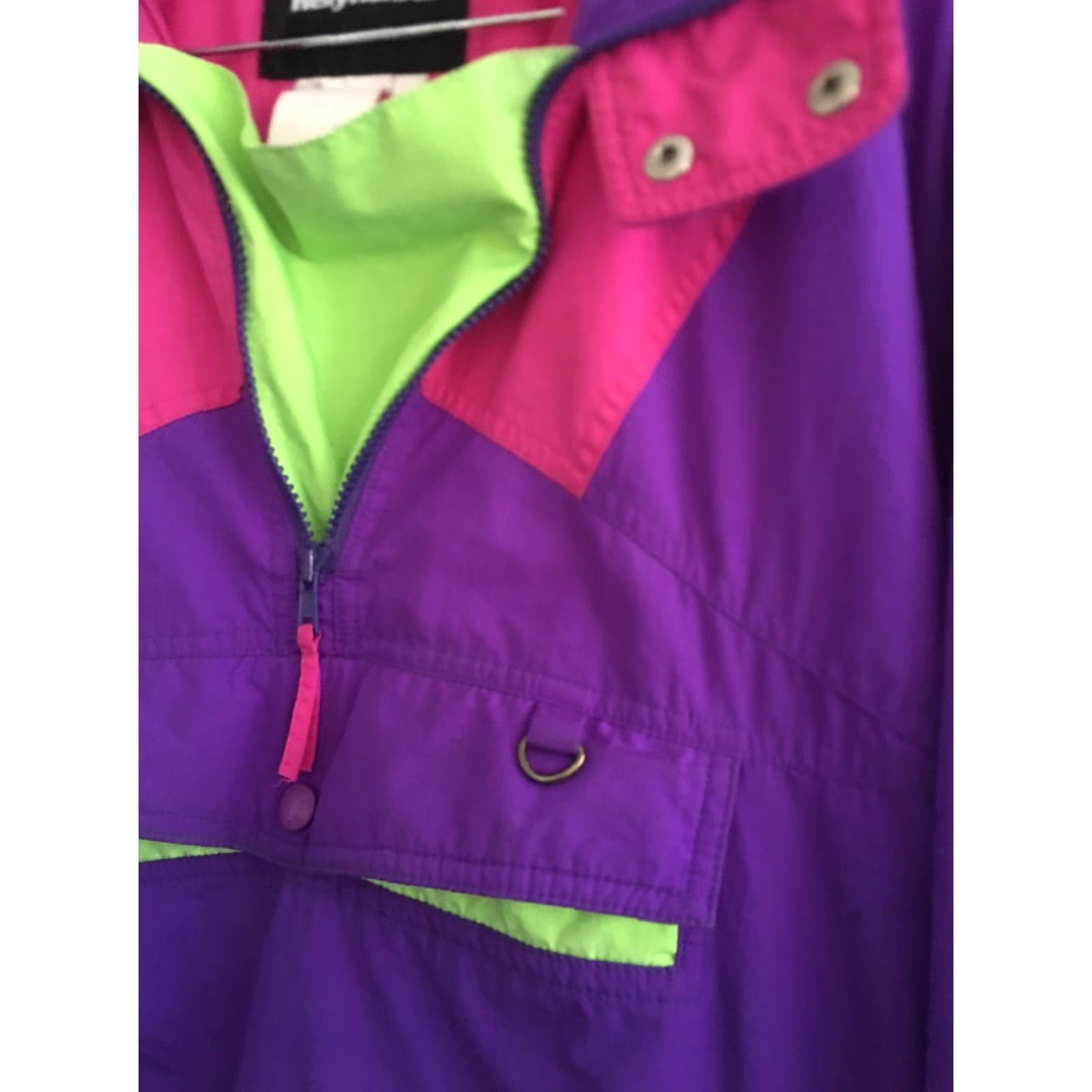 Helly Hansen VINTAGE Helly Hansen Medium Kangaroo Pouch Pullover Jacket Green M Mens Womens Boys Girls Kangaroo Pouch Pullover Jacket Ski Snowboard Size US M / EU 48-50 / 2 - 7 Thumbnail