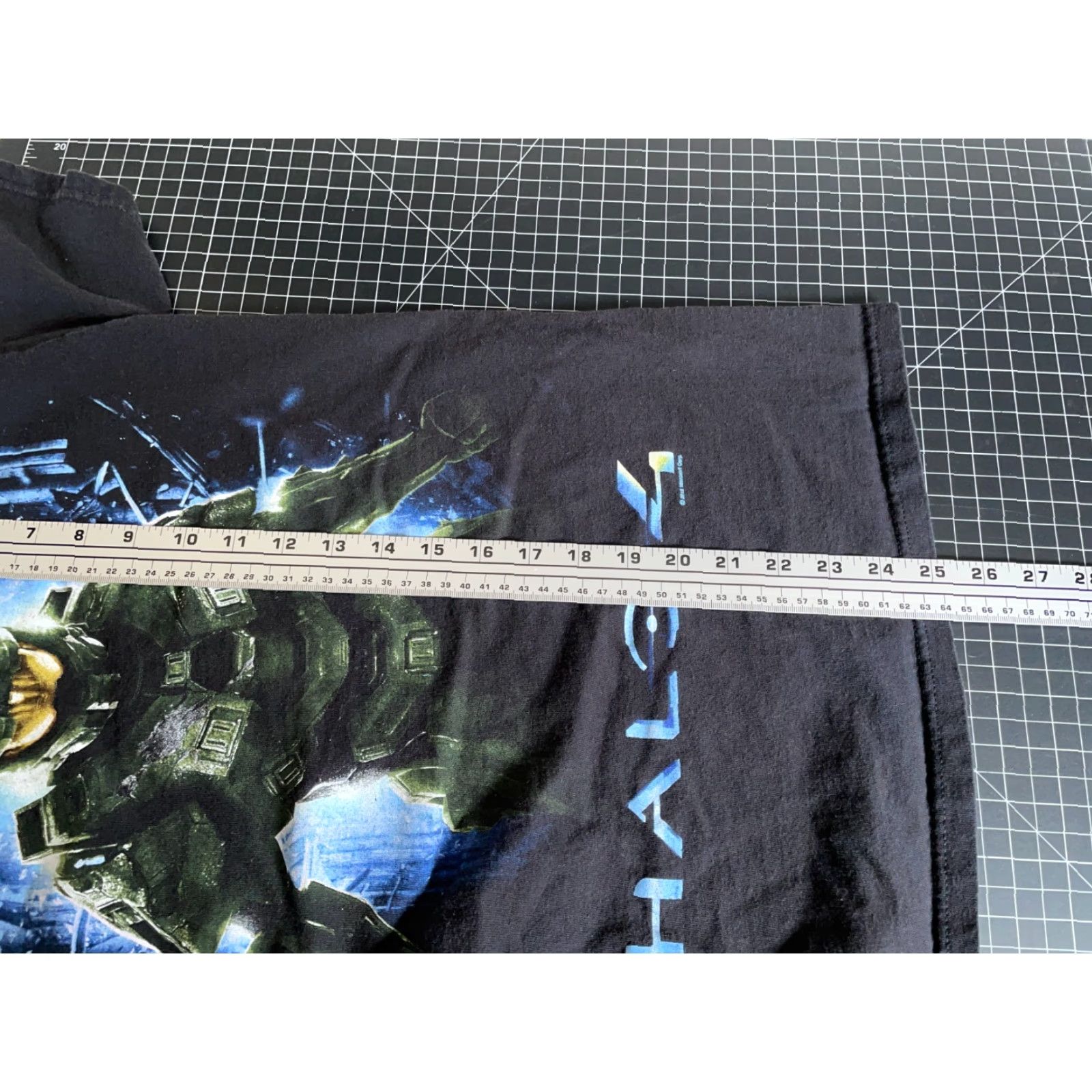 Delta Delta Halo 4 T-Shirt Black Short Sleeve Crew Neck Adult Small Graphic Print Logo Pro Weight Tag Video Game Promo Size US S / EU 44-46 / 1 - 6 Thumbnail