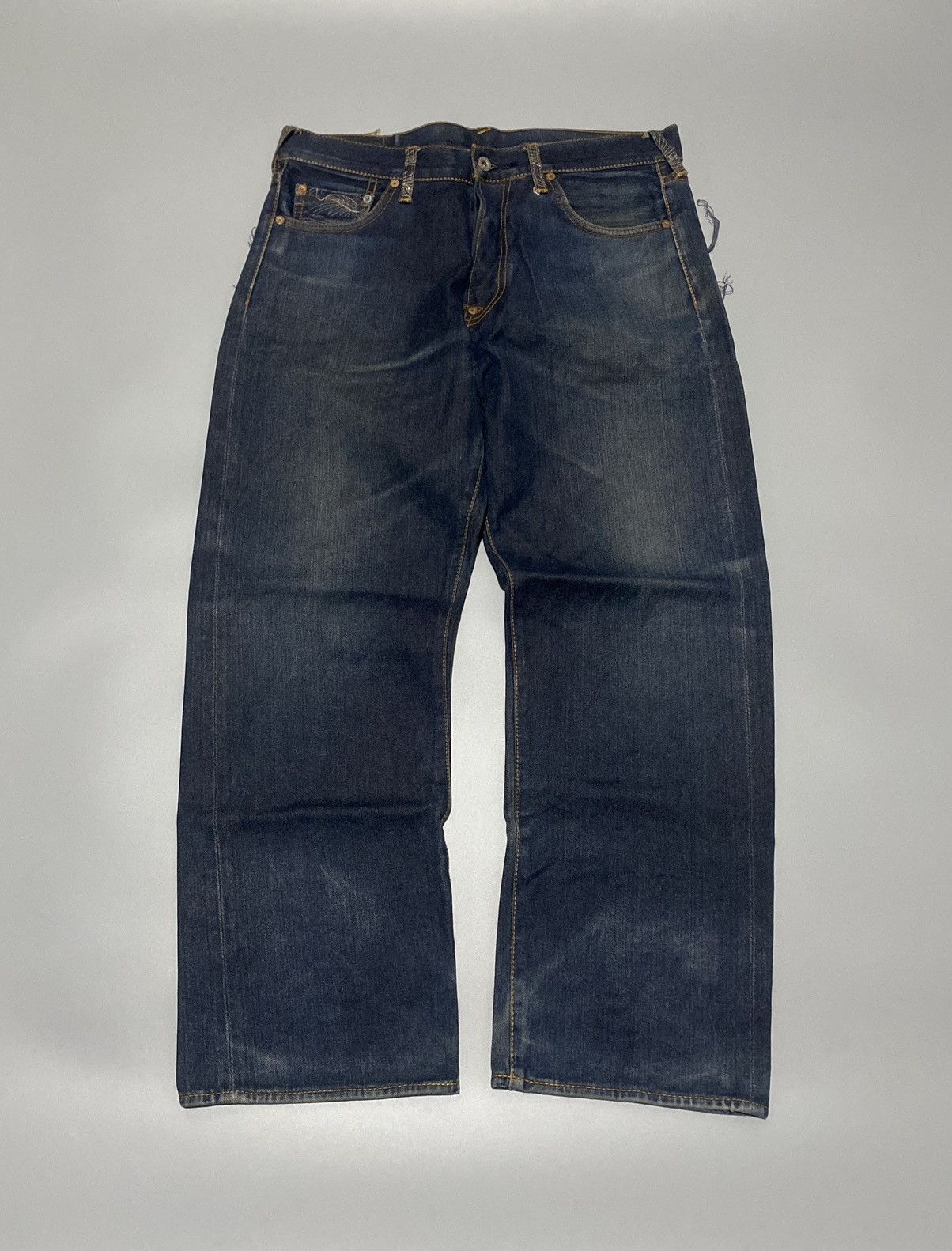 RMC Jeans Rare! Rmc Selvedge Denim Jeans Size US 34 / EU 50 - 2 Thumbnail