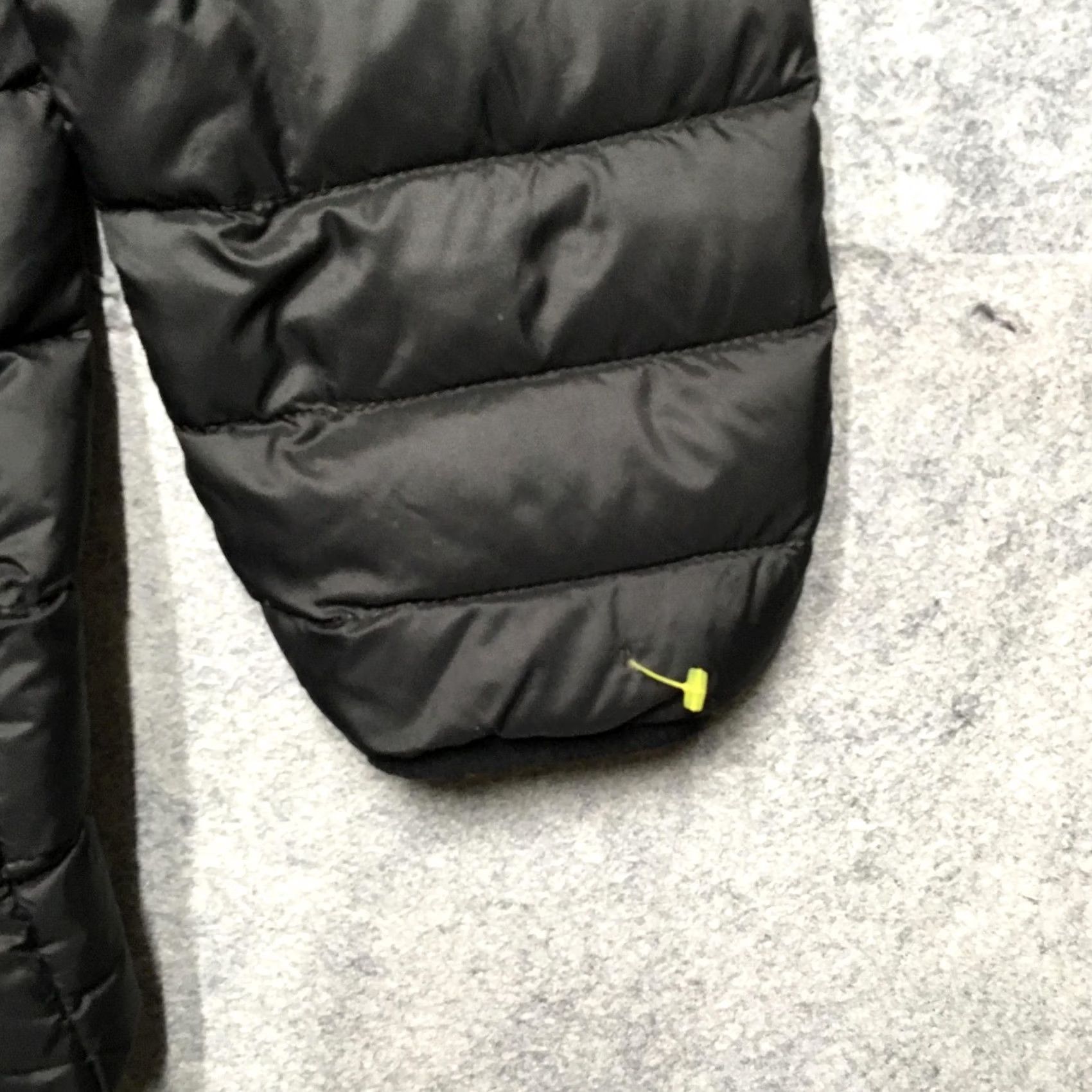 Lands' End Lands' End Puffer Jacket Women L Tall Black Hooded Quilted Mid Length Winter Coat Size L / US 10 / IT 46 - 2 Thumbnail